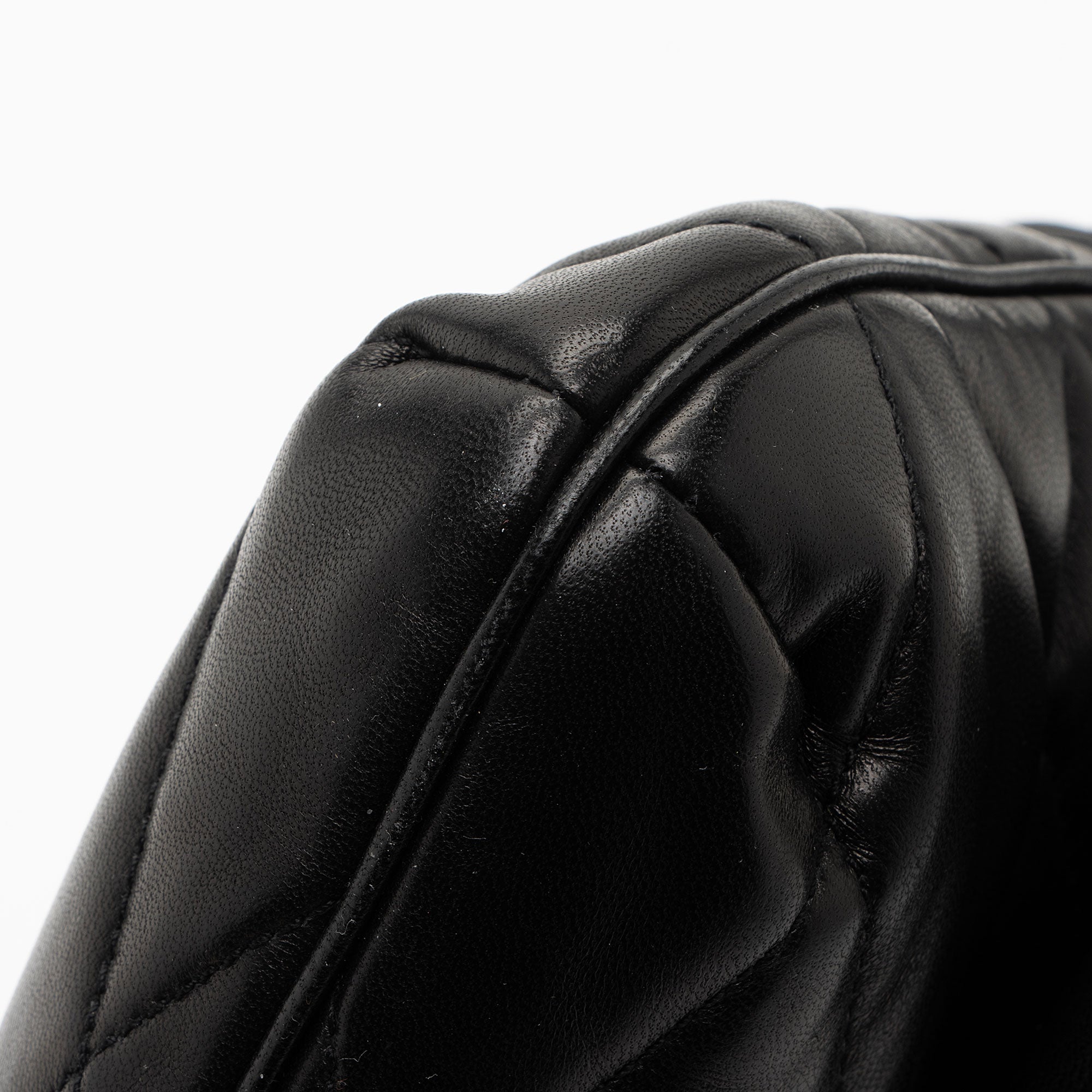 Saint Laurent Quilted Lambskin Monogram Le 57 Hobo (SHF-Yp8piY)
