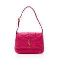 Saint Laurent Quilted Lambskin Monogram Le 57 Hobo