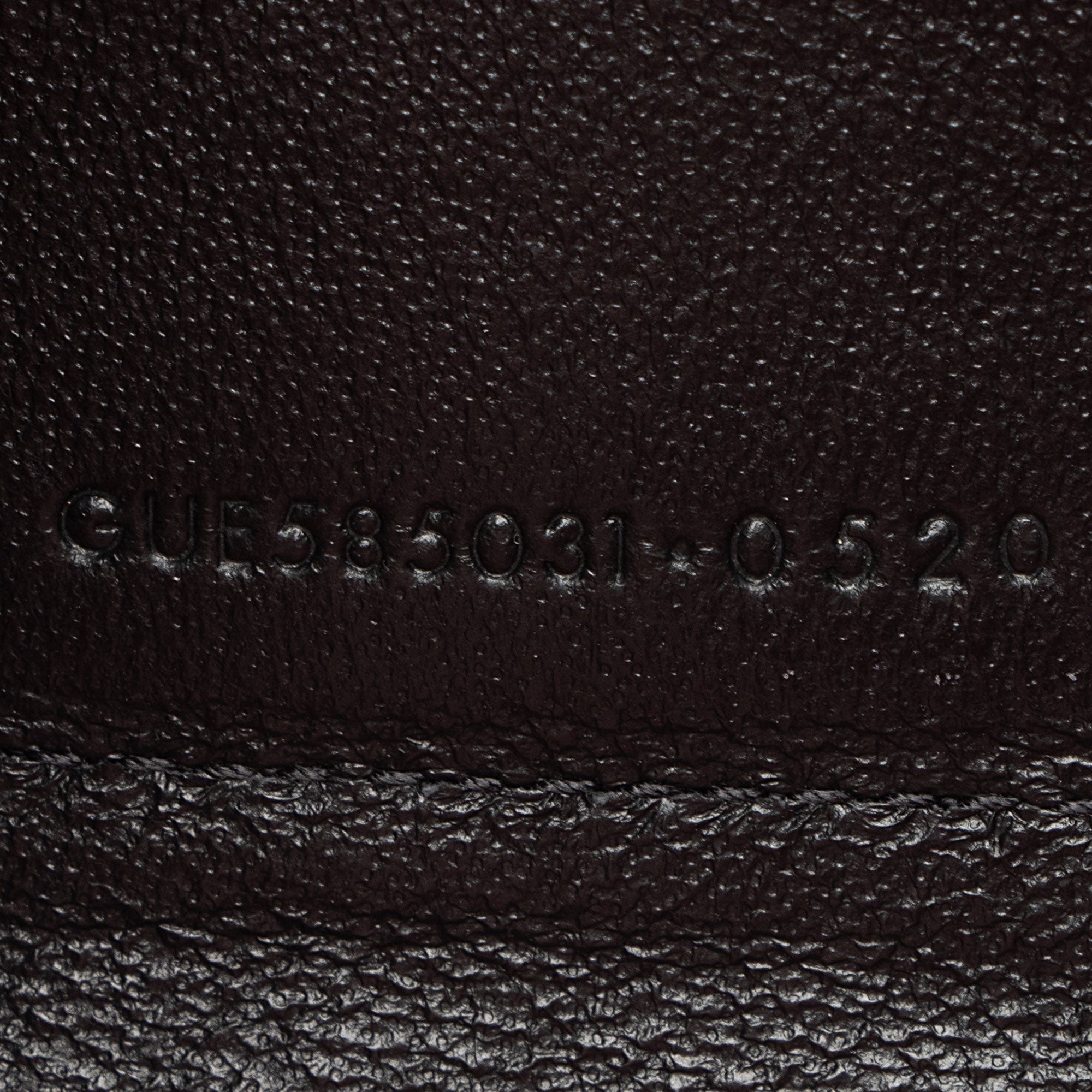 Saint Laurent Quilted Leather Monogram Becky Chain Wallet