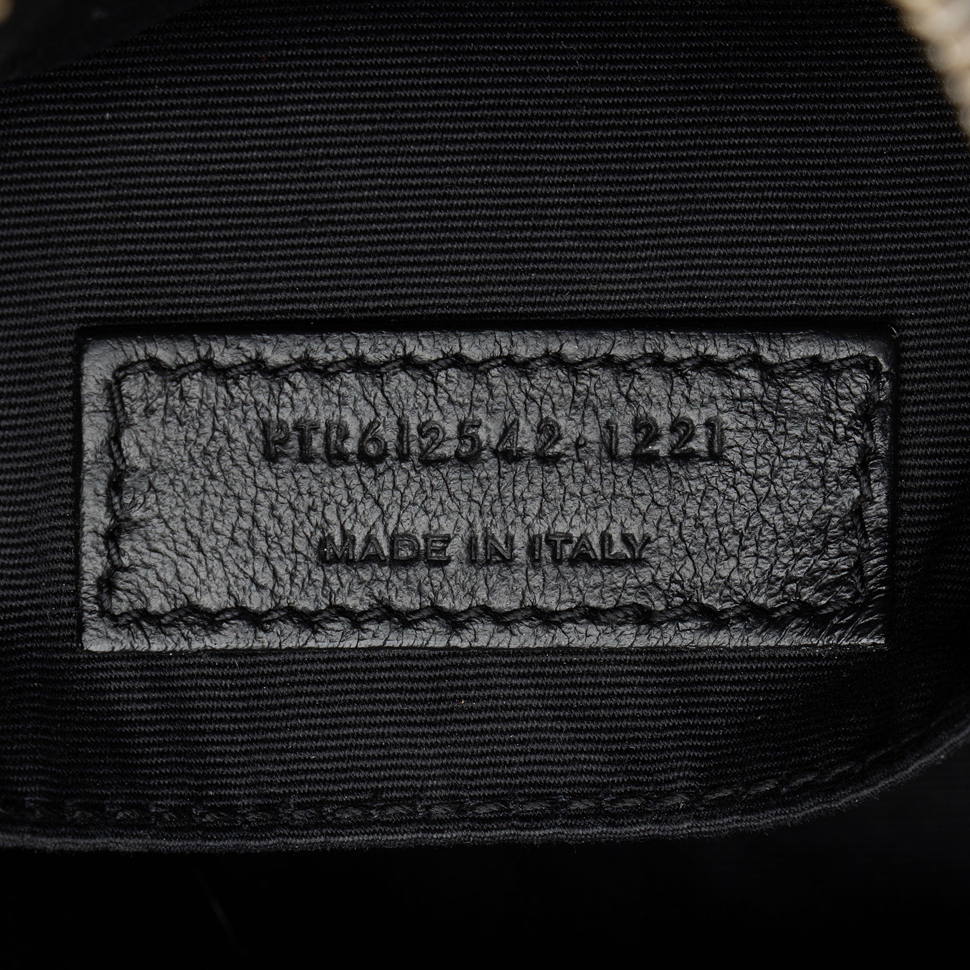 Saint Laurent Raffia Calfskin Monogram Lou Camera Bag