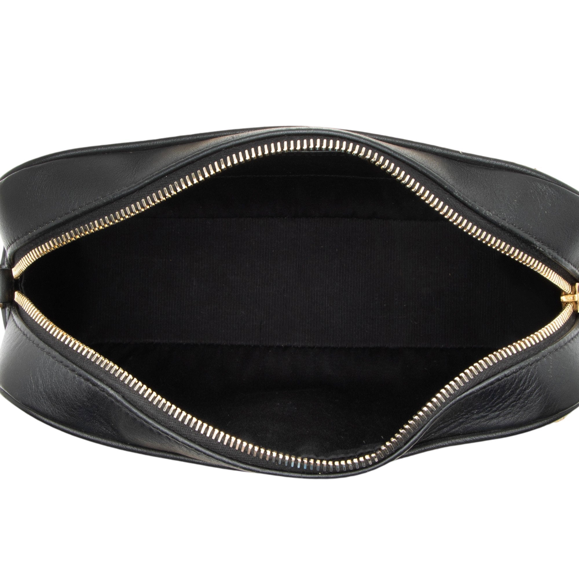 Saint Laurent Raffia Calfskin Monogram Lou Camera Bag