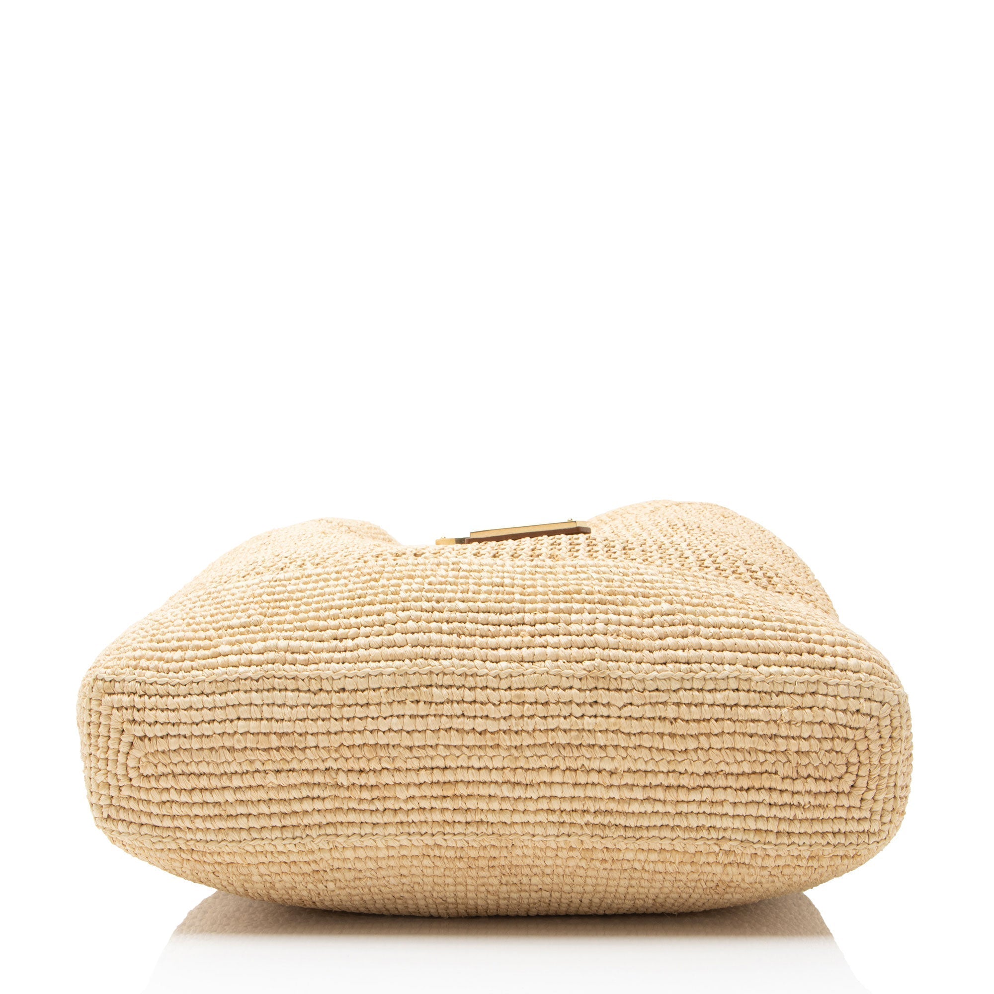 Saint Laurent Raffia Monogram Icare Maxi Shopping Tote