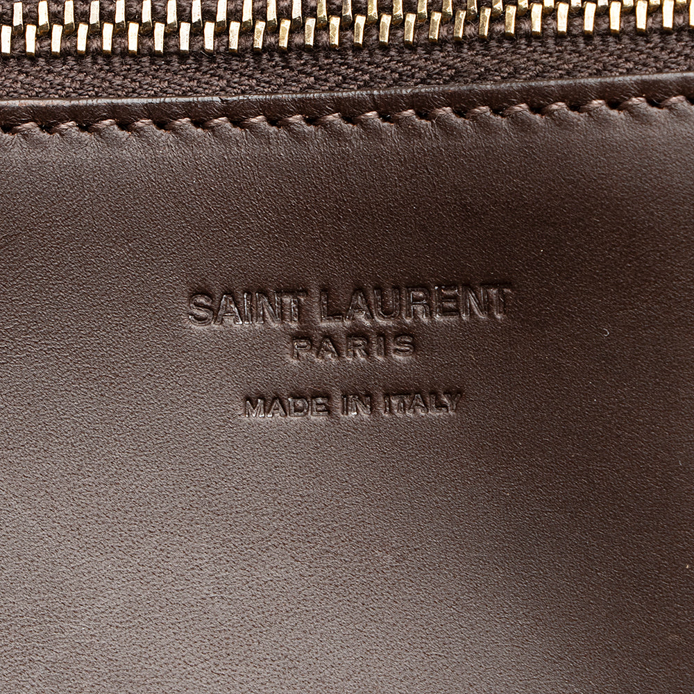 Saint Laurent Raffia Panier Tote (SHF-19939)