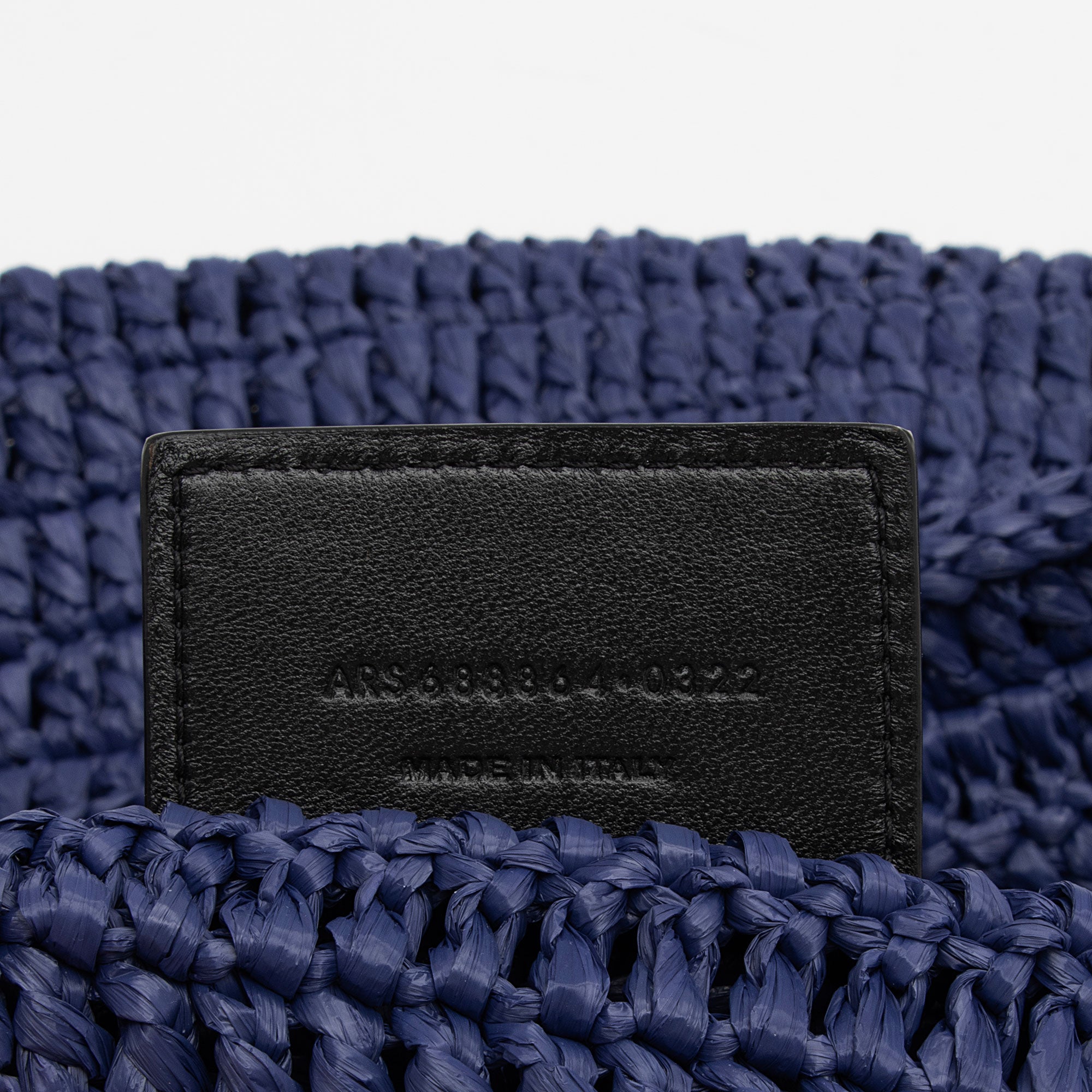 Saint Laurent Raffia Crochet Rive Gauche Tote (SHF-wRDZQh)