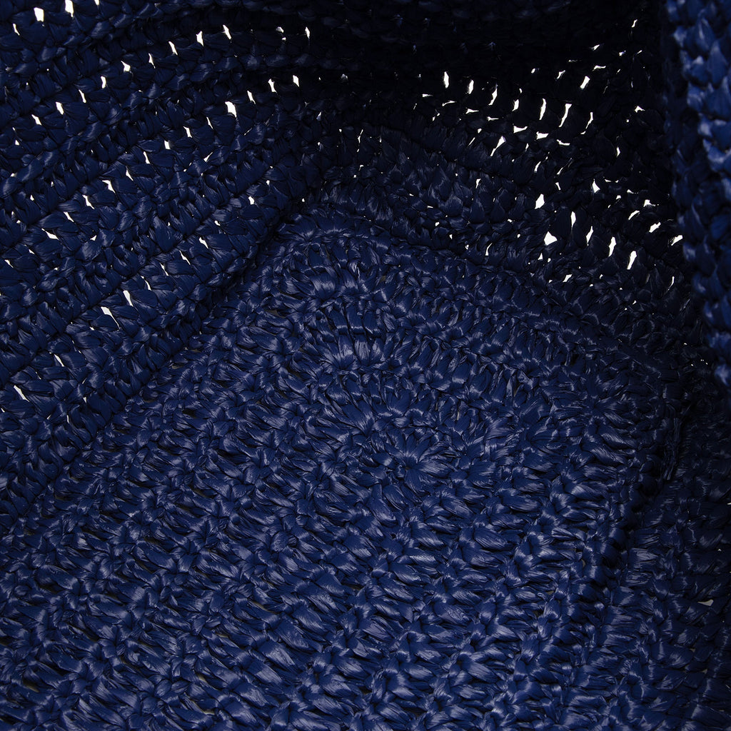 Saint Laurent Raffia Crochet Rive Gauche Tote (SHF-wRDZQh)