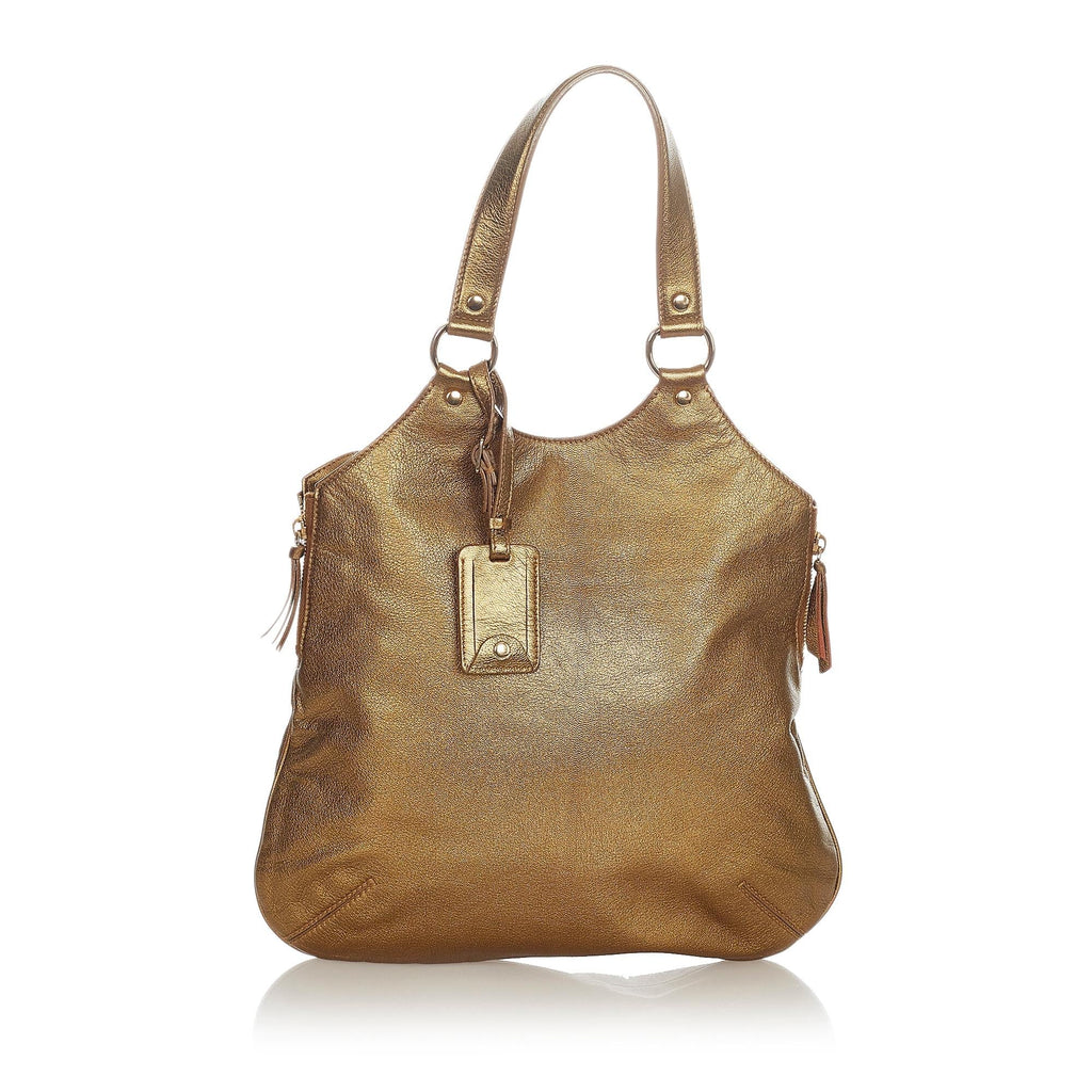 Saint Laurent Sac Metropolis Leather Tote Bag (SHG-23314)