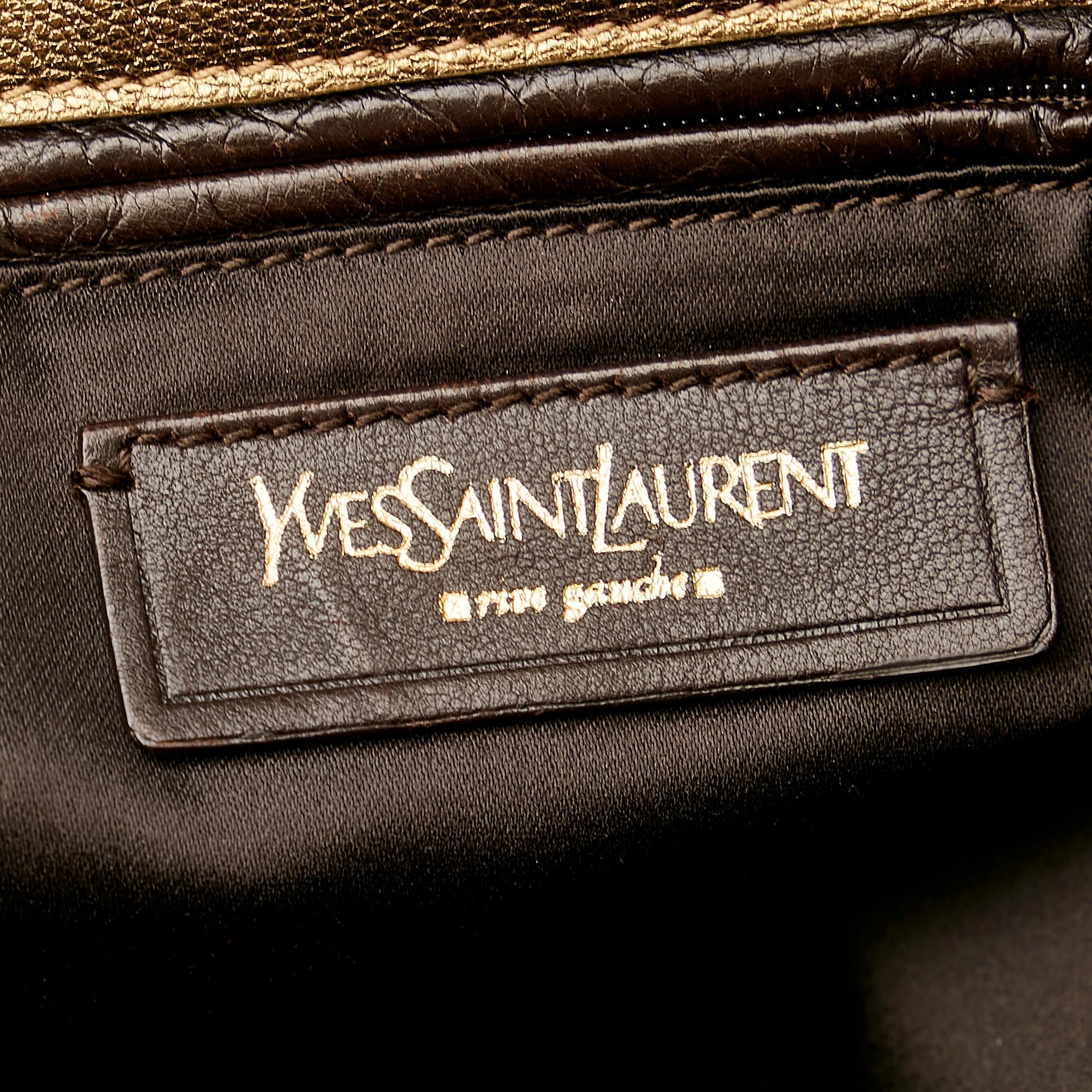 Saint Laurent Sac Metropolis Leather Tote Bag (SHG-23314)
