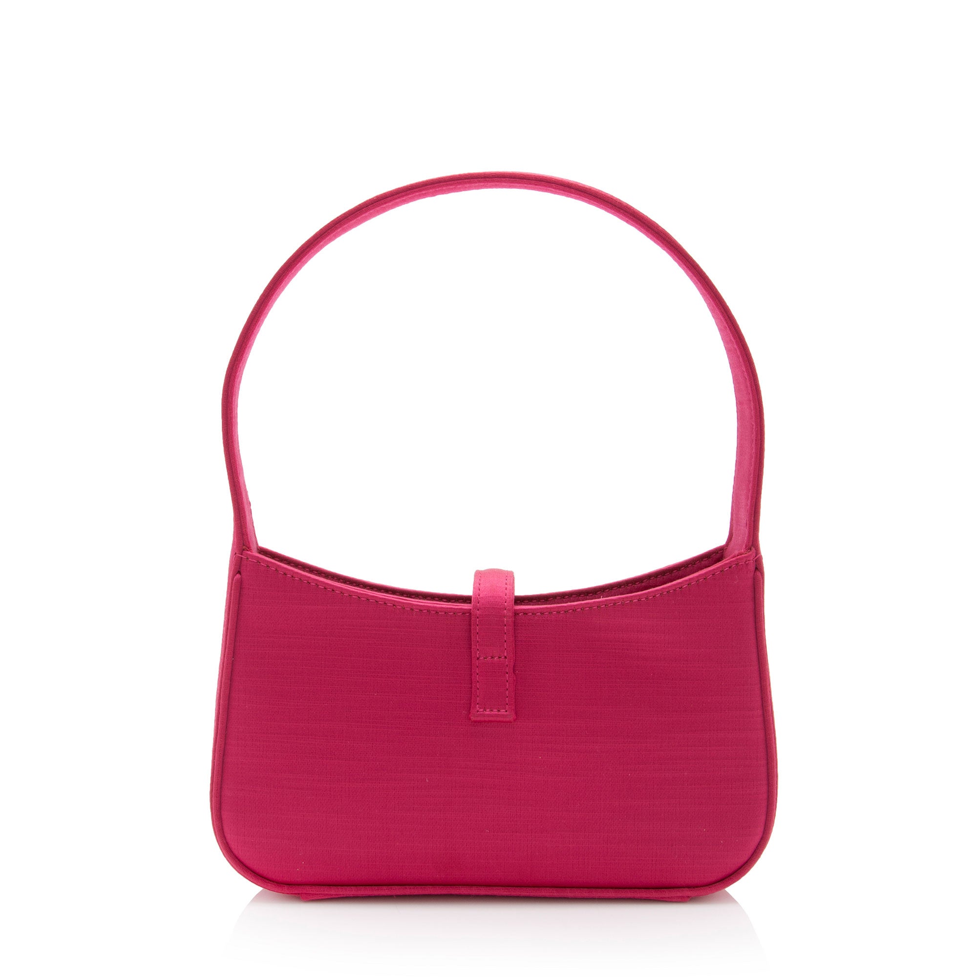 Saint Laurent Satin Monogram Le 5 A 7 Mini Hobo