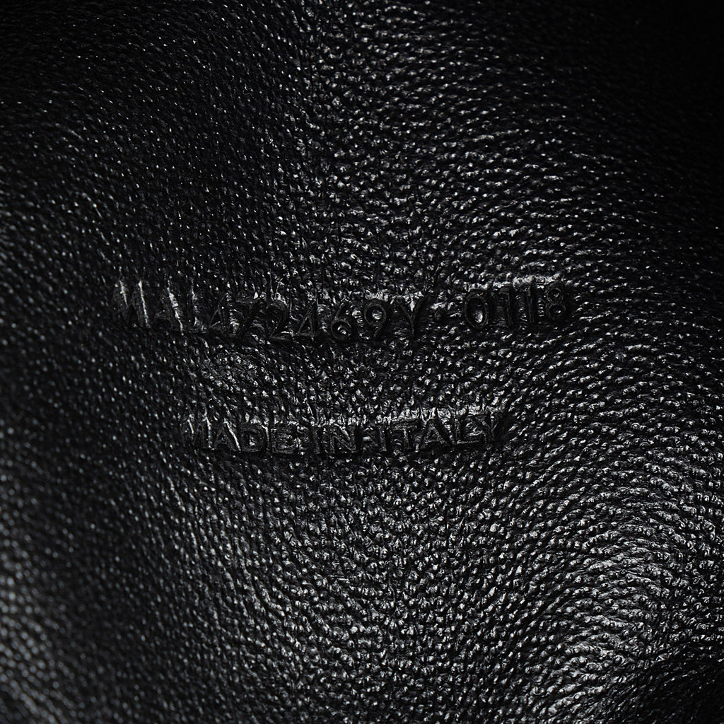 Saint Laurent Smooth Calfskin Baby Monogram Cabas Tote