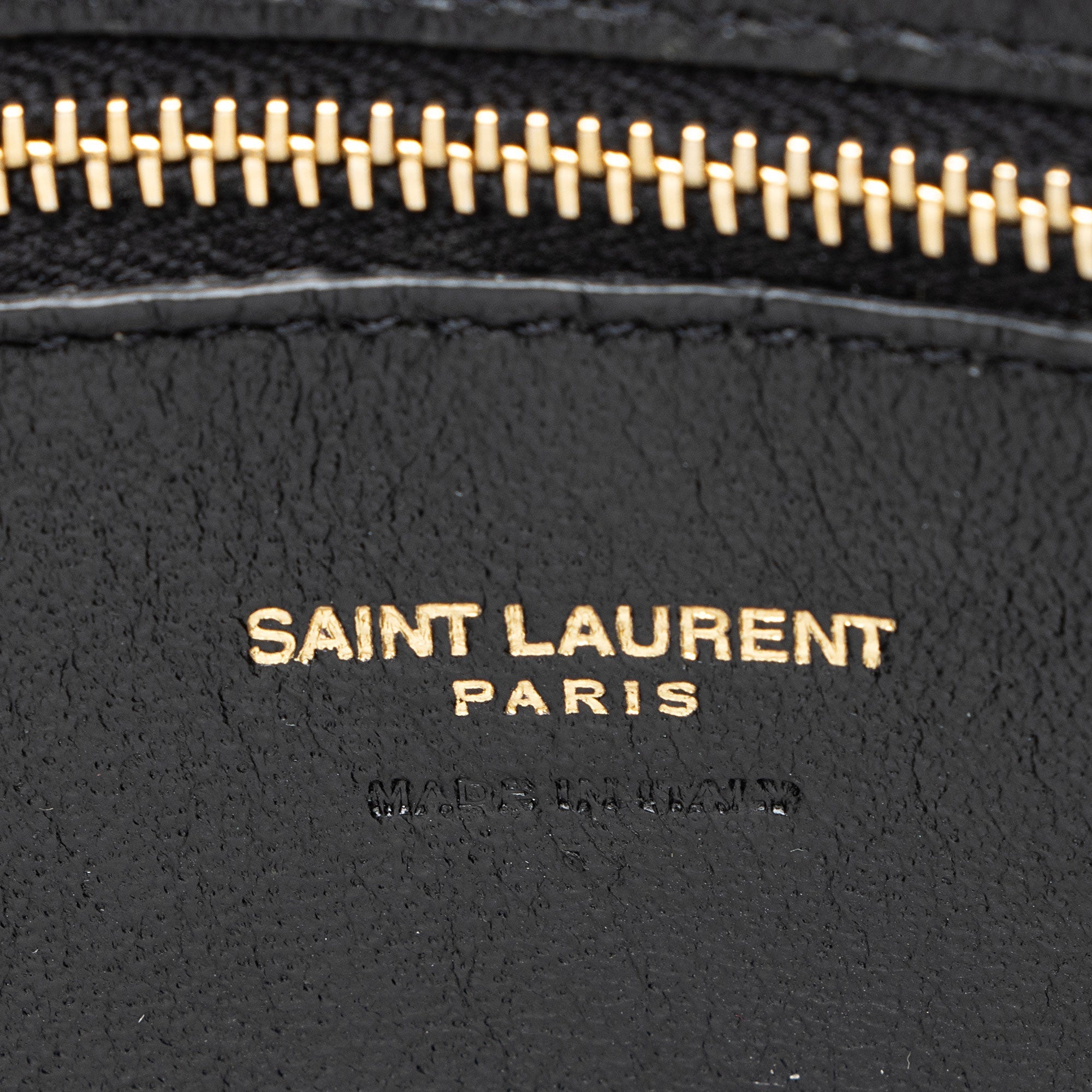 Saint Laurent Smooth Calfskin Baby Monogram Cabas Tote