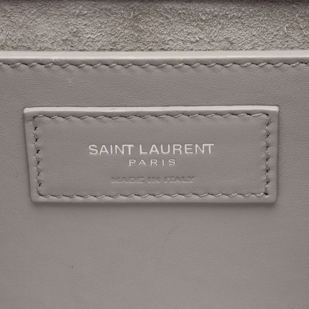 Saint Laurent Smooth Calfskin Monogram Kate Tassel Medium Shoulder Bag