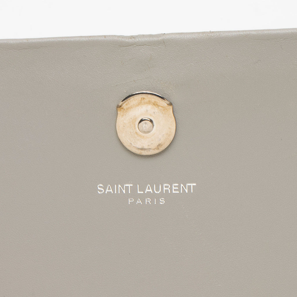 Saint Laurent Smooth Calfskin Monogram Kate Tassel Medium Shoulder Bag