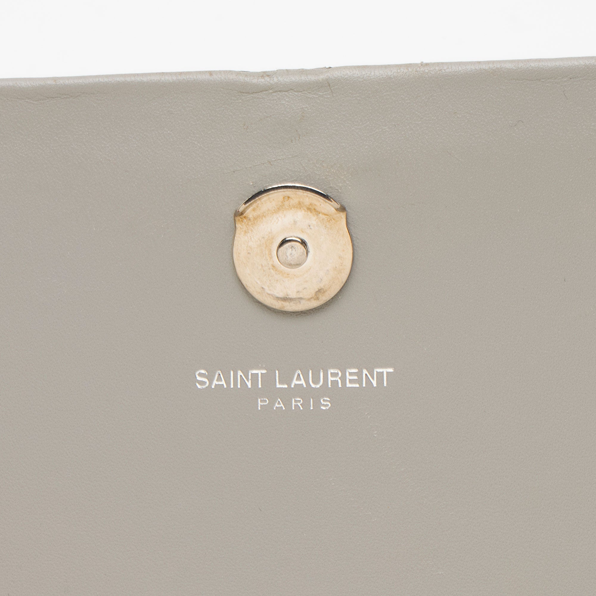 Saint Laurent Smooth Calfskin Monogram Kate Tassel Medium Shoulder Bag