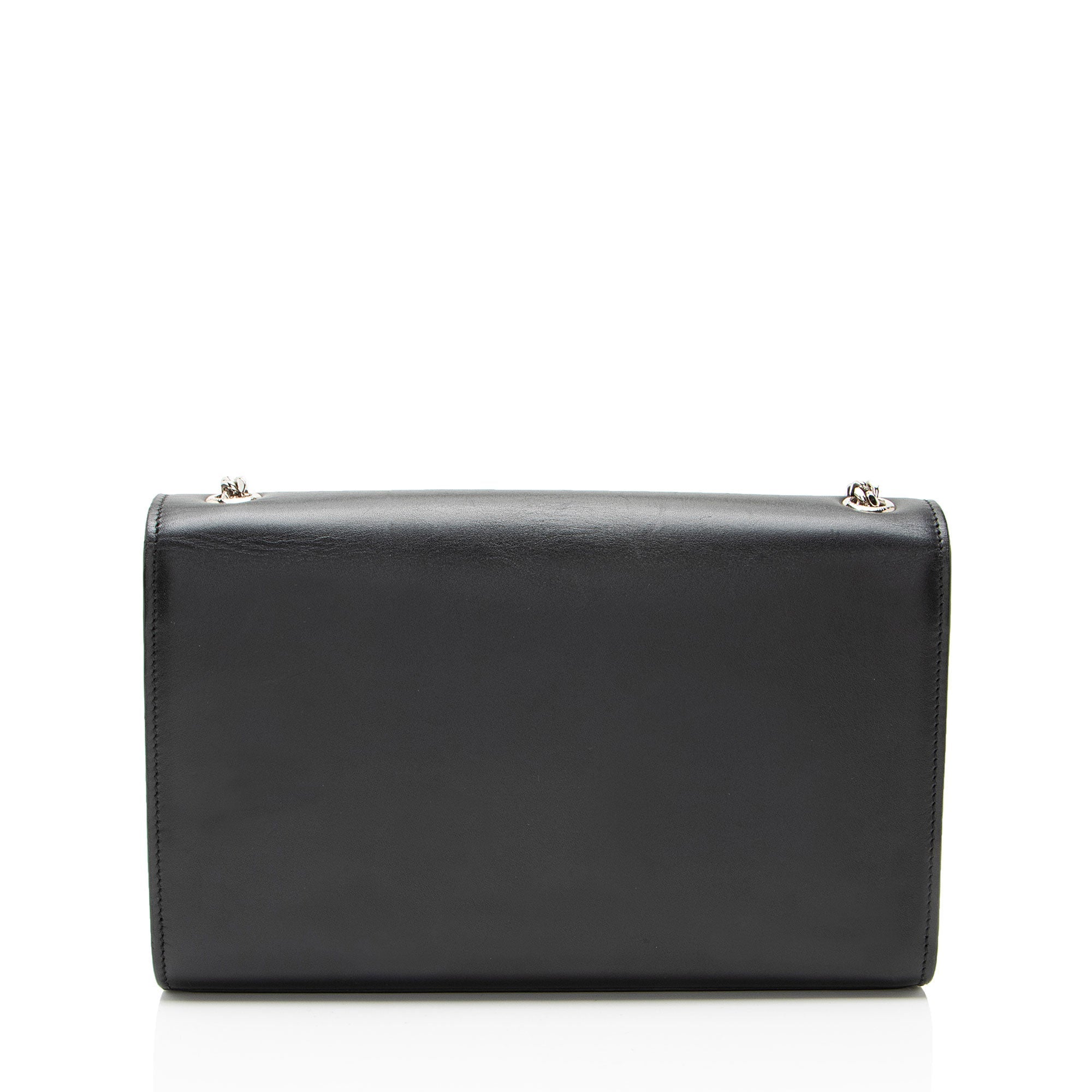 Saint Laurent Smooth Calfskin Monogram Kate Tassel Medium Shoulder Bag