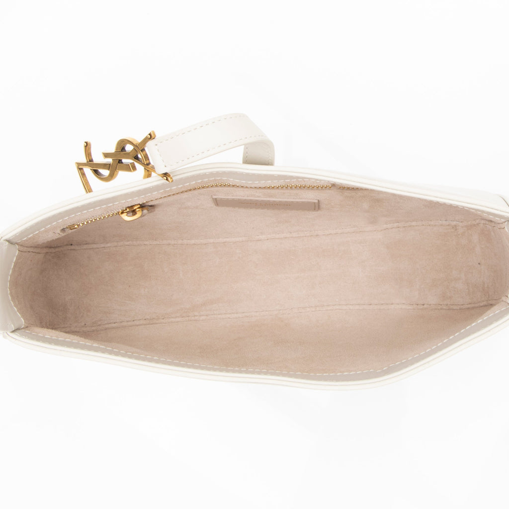 Saint Laurent Smooth Calfskin Monogram Le 5 A 7 Hobo (SHF-cZsFkn)