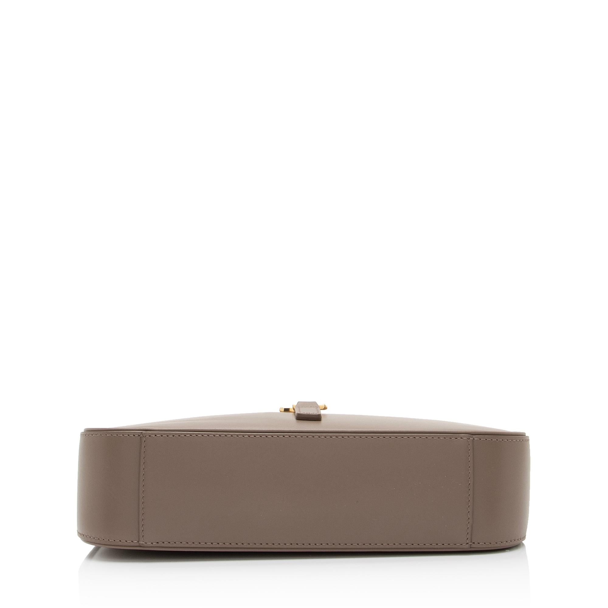 Saint Laurent Smooth Calfskin Monogram Le 5 A 7 Hobo (SHF-GmWODr)