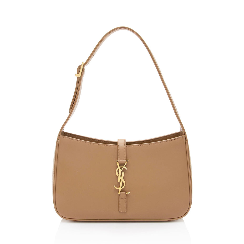 Saint Laurent Smooth Calfskin Monogram Le 5 A 7 Hobo