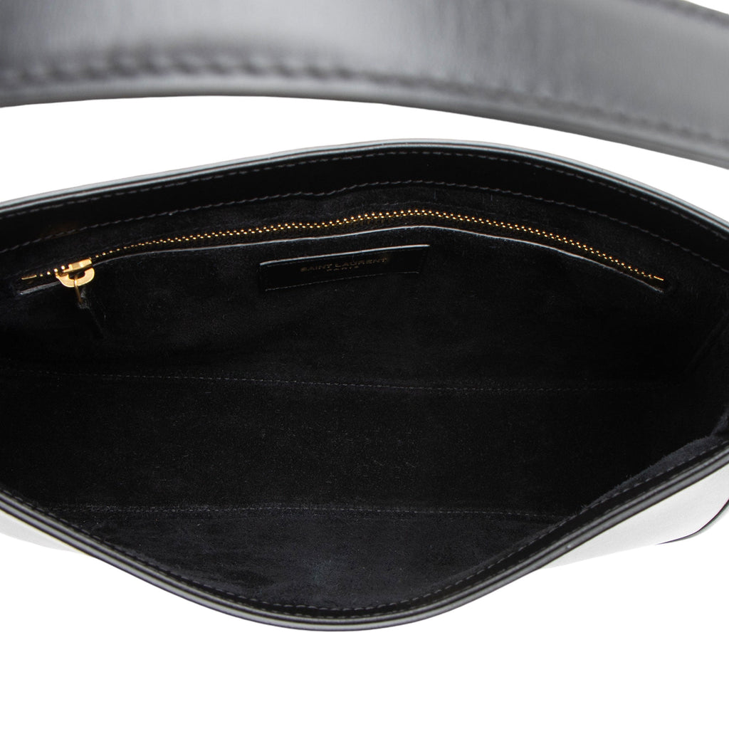 Saint Laurent Smooth Calfskin Monogram Le 5 A 7 Hobo (SHF-umK9NY)