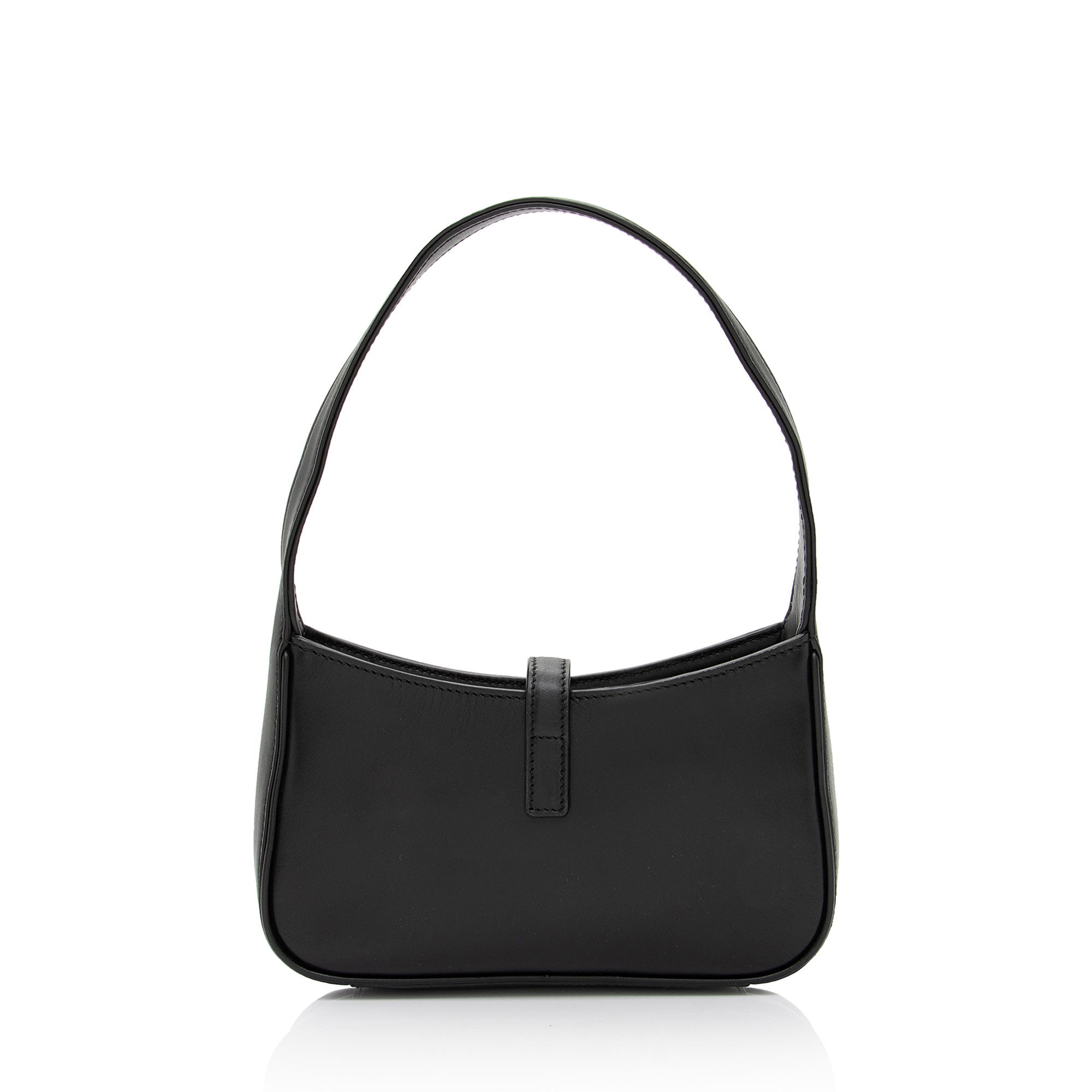 Saint Laurent Smooth Calfskin Monogram Le 5 A 7 Mini Hobo (SHF-zn70qi)
