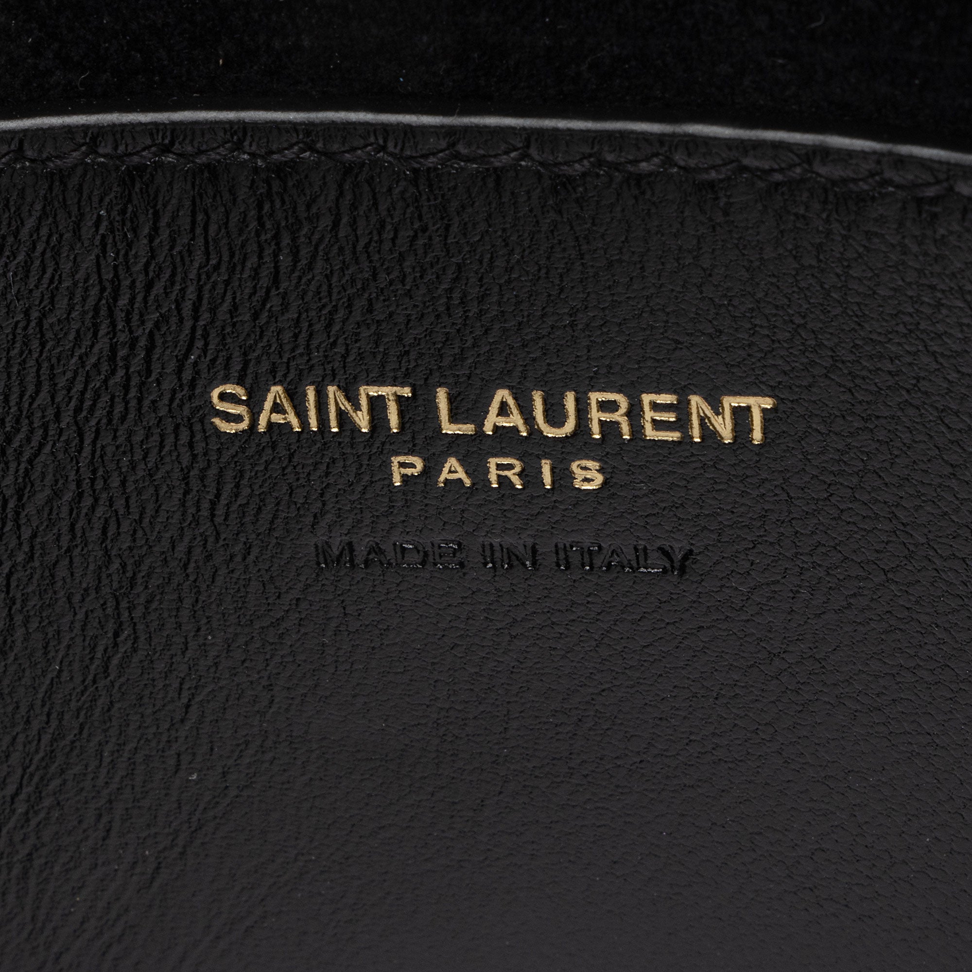 Saint Laurent Smooth Calfskin Monogram Le 5 A 7 Mini Hobo (SHF-zn70qi)
