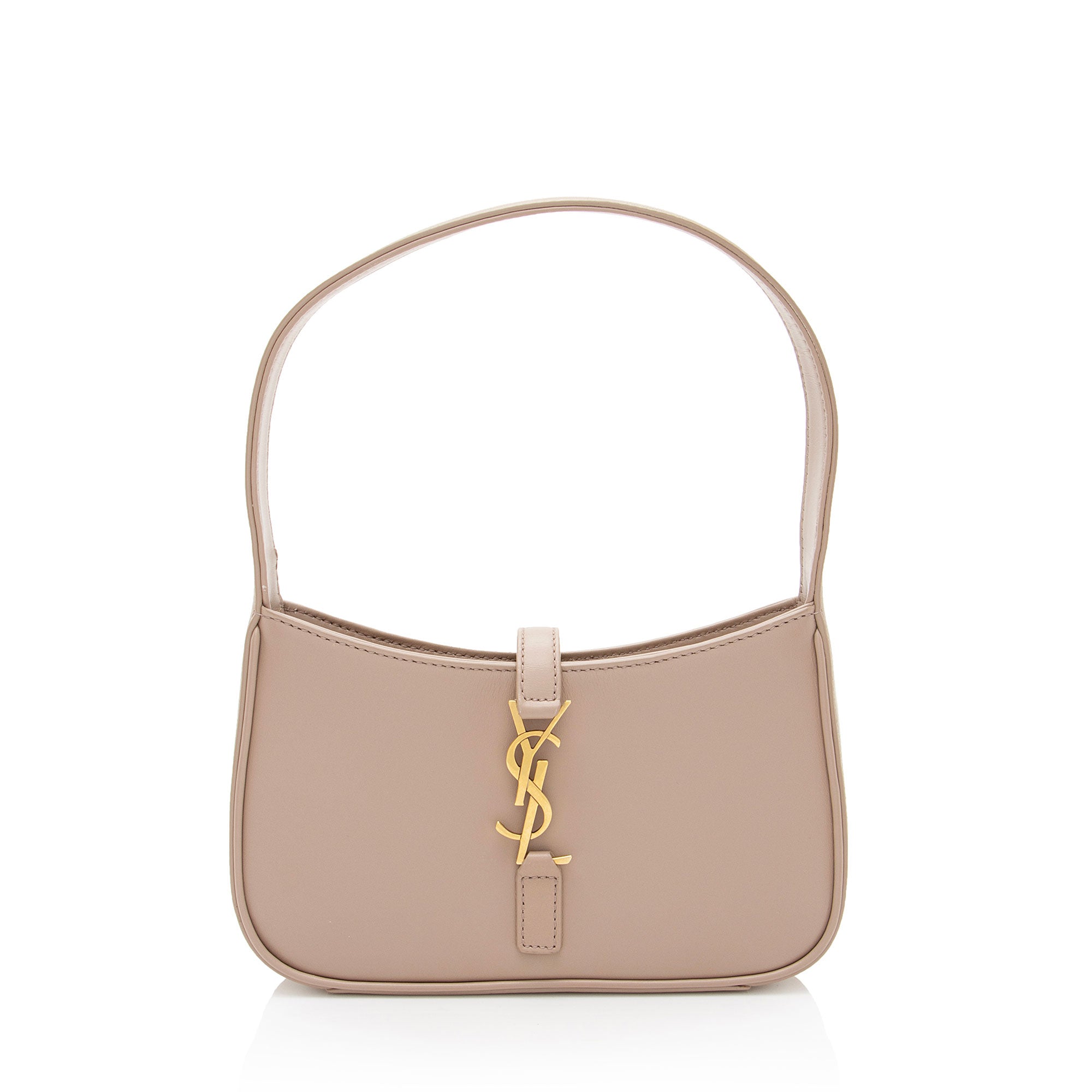 Saint Laurent Smooth Calfskin Monogram Le 5 A 7 Mini Hobo