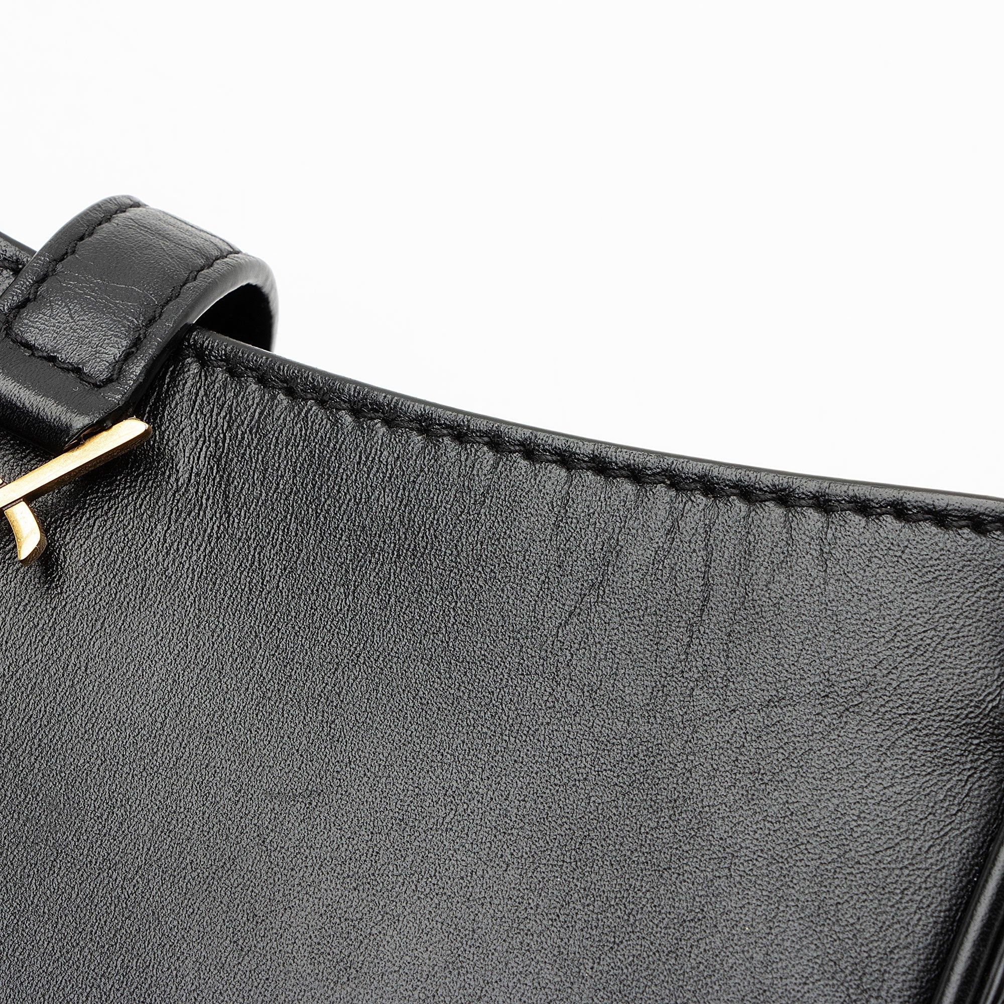 Saint Laurent Smooth Calfskin Monogram Le 5 A 7 Mini Hobo