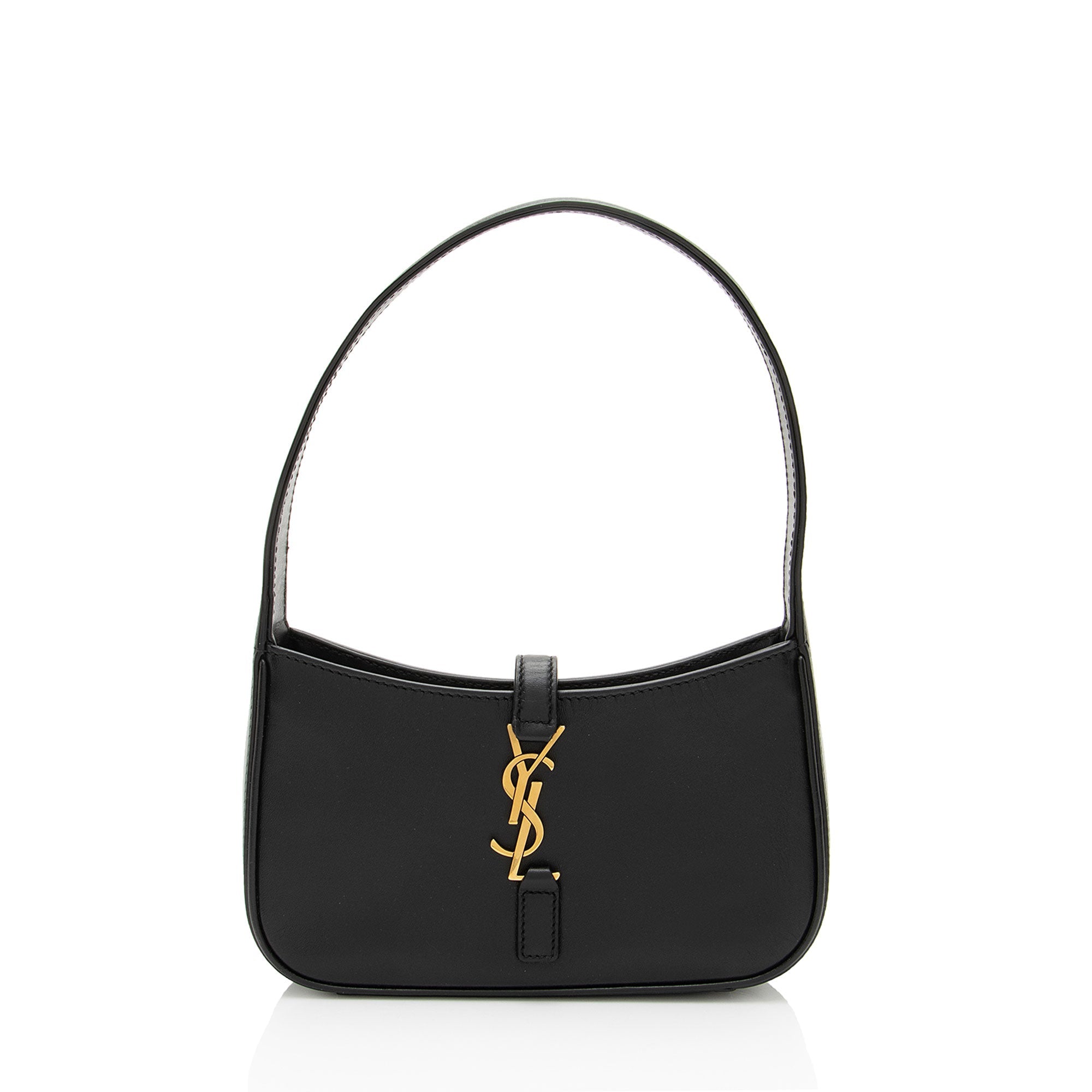 Saint Laurent Smooth Calfskin Monogram Le 5 A 7 Mini Hobo