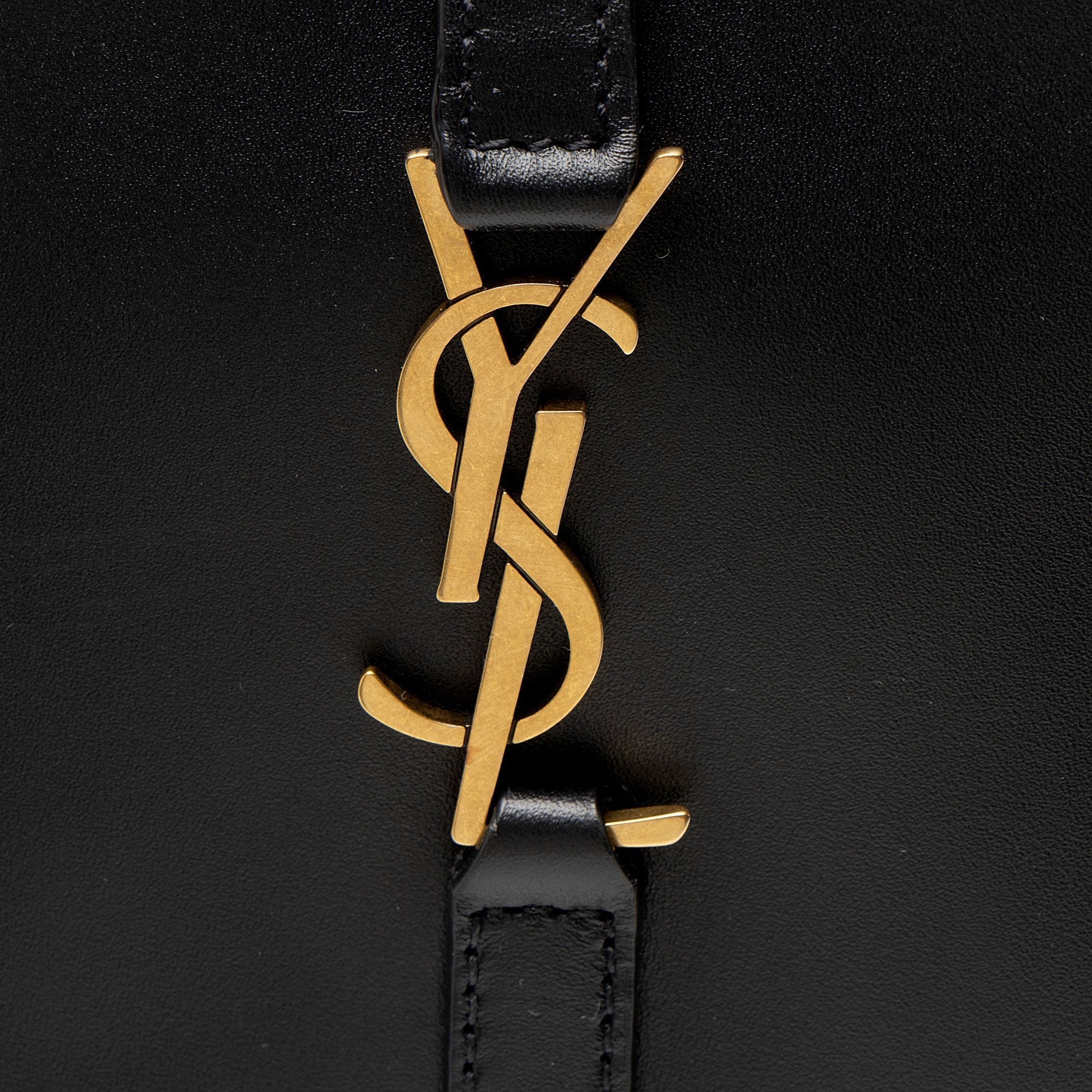 Saint Laurent Smooth Calfskin Monogram Le 5 A 7 Vertical Mini Crossbody