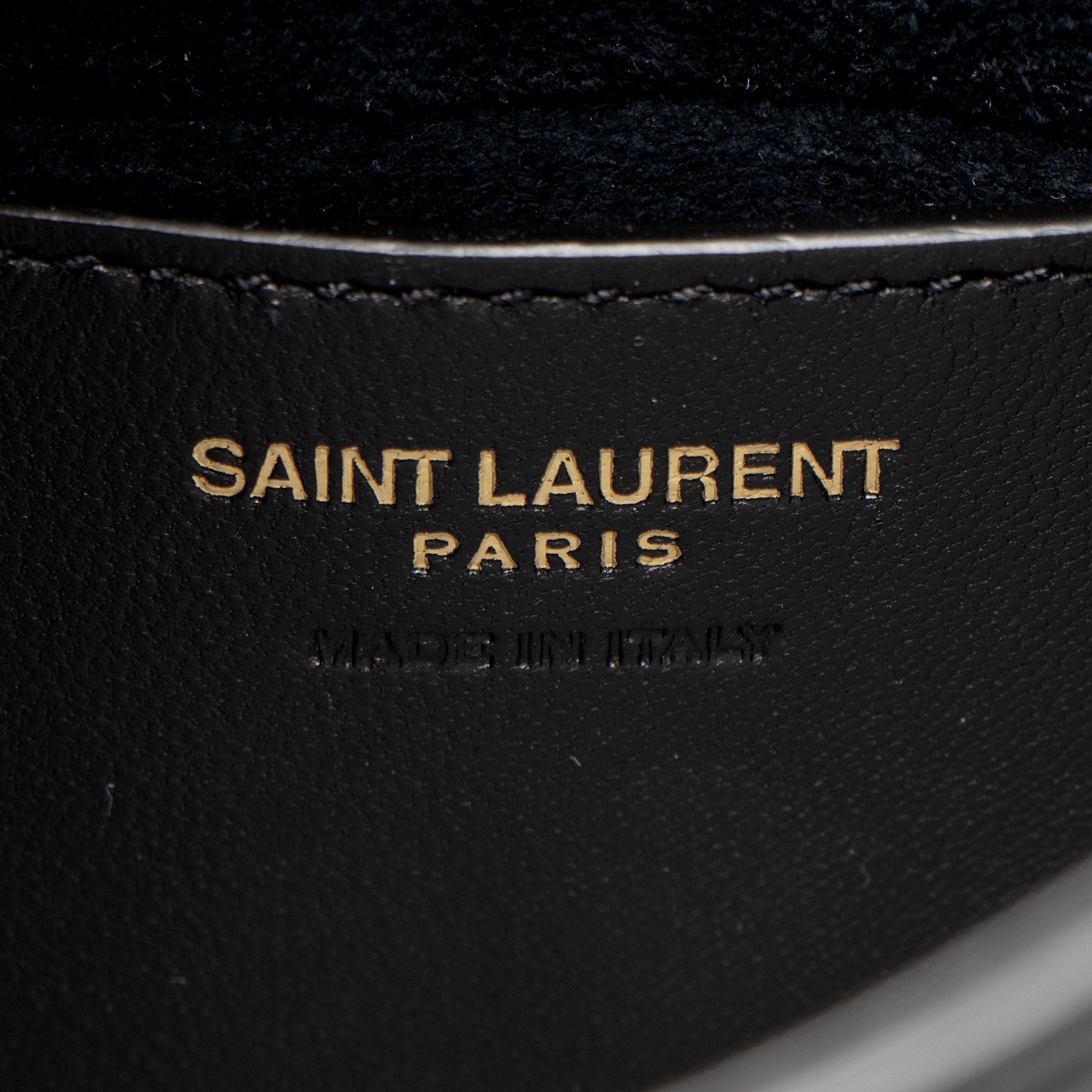 Saint Laurent Smooth Calfskin Monogram Le 5 A 7 Vertical Mini Crossbody