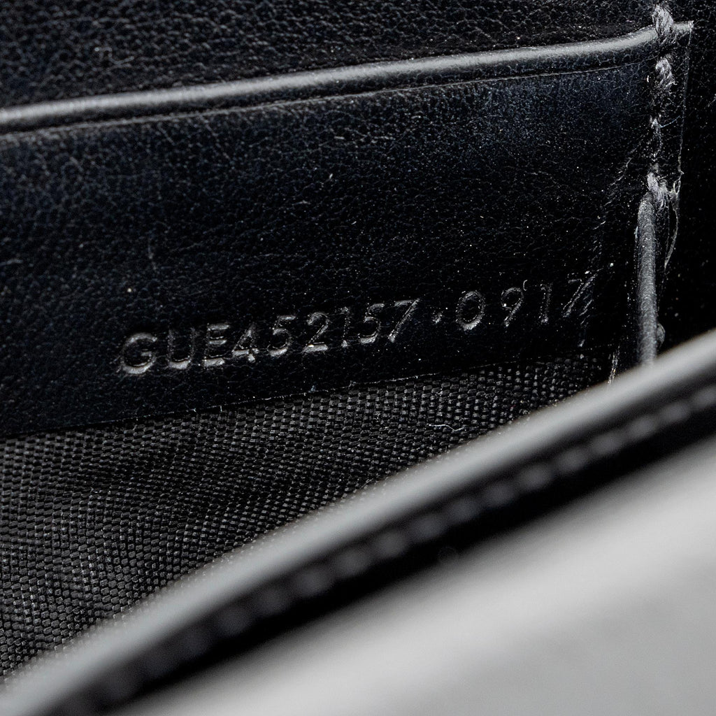 Saint Laurent Smooth Calfskin Monogram Sunset Mini Wallet on Chain Bag (SHF-DINzFy)