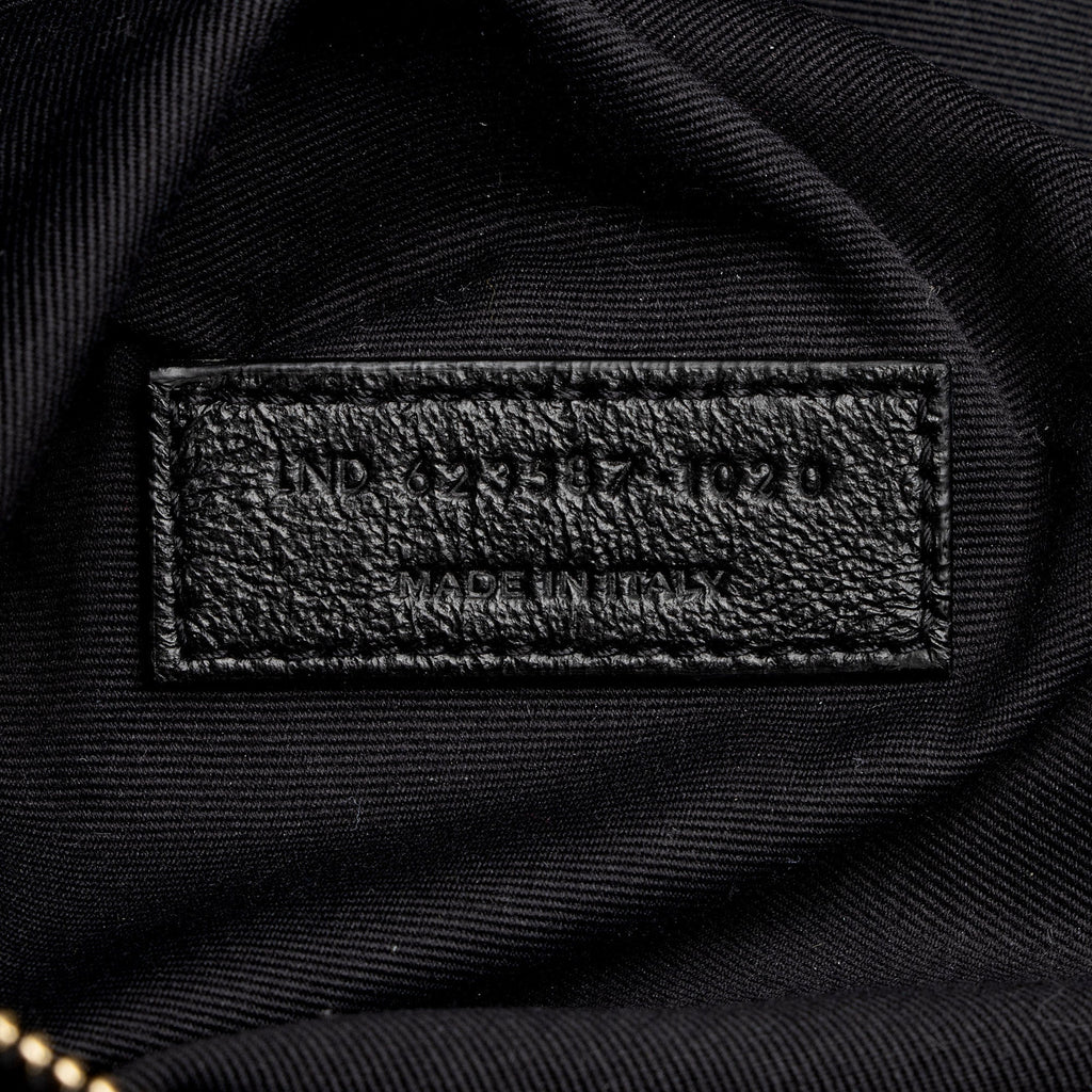 Saint Laurent Suede Leopard Print Camden Tote (SHF-YPOyM8)