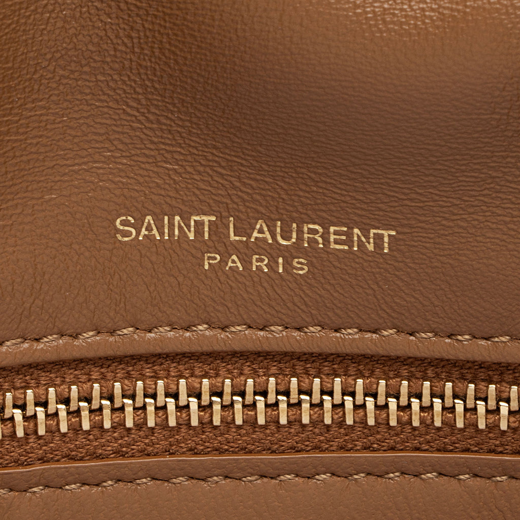 Saint Laurent Suede Monogram Kate 99 Tassel Shoulder Bag (SHF-5iTIHq)