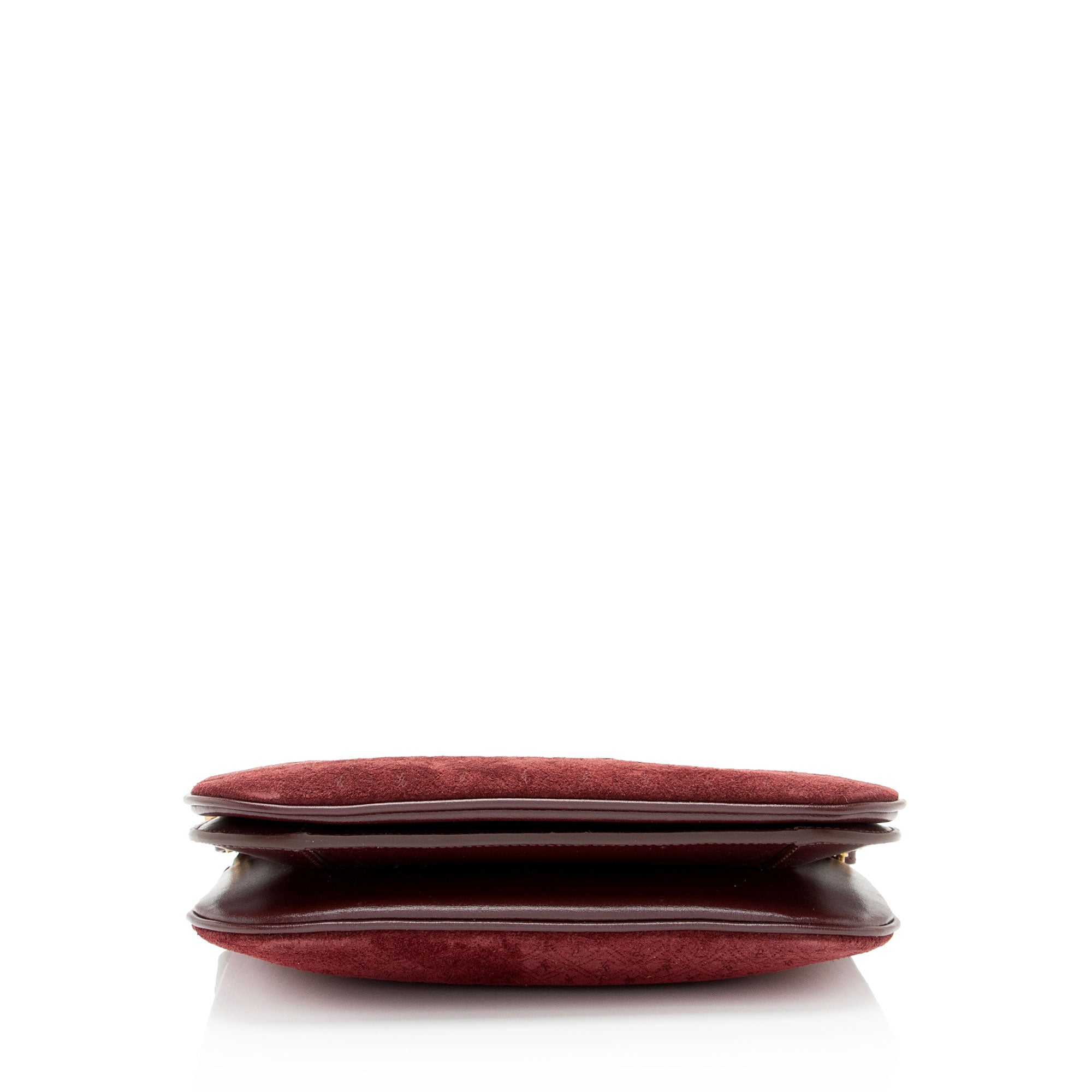 Saint Laurent Suede Monogram King Palm Crossbody (SHF-hGGyi1)