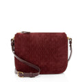 Saint Laurent Suede Monogram King Palm Crossbody (SHF-hGGyi1)