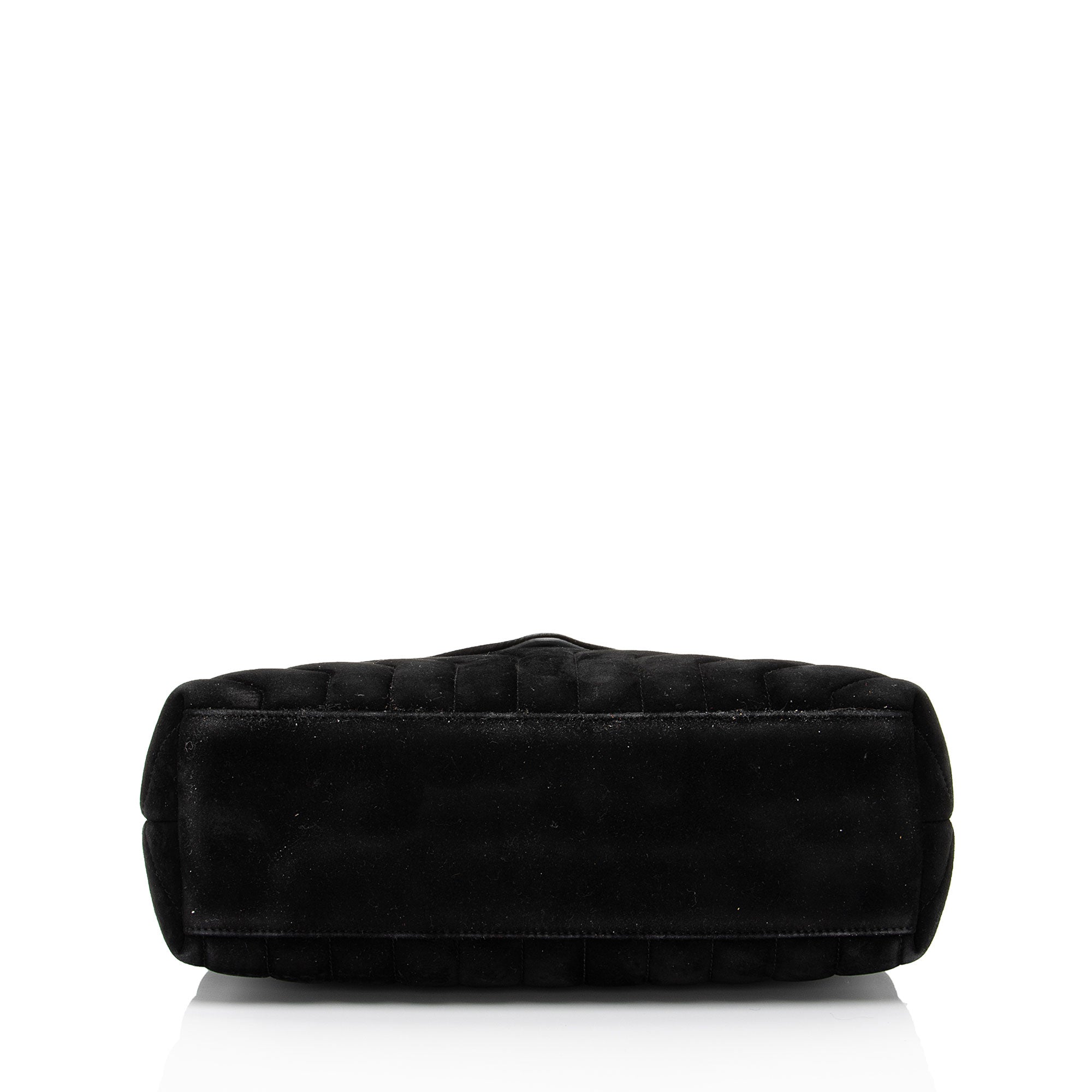 Saint Laurent Suede Monogram LouLou Chain Medium Shoulder Bag