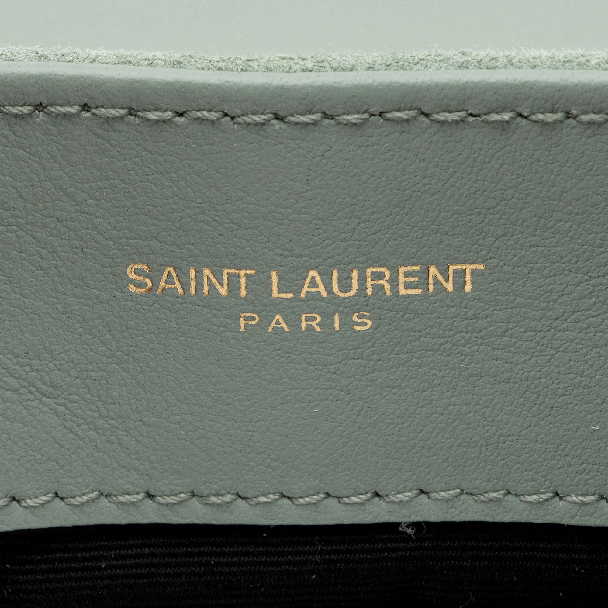 Saint Laurent Suede Monogram LouLou Chain Small Crossbody Bag (SHF-5HorIW)