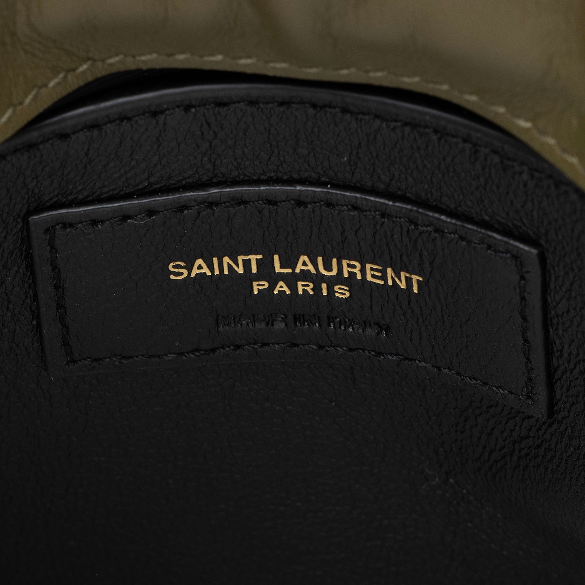 Saint Laurent Suede Monogram LouLou Chain Small Crossbody