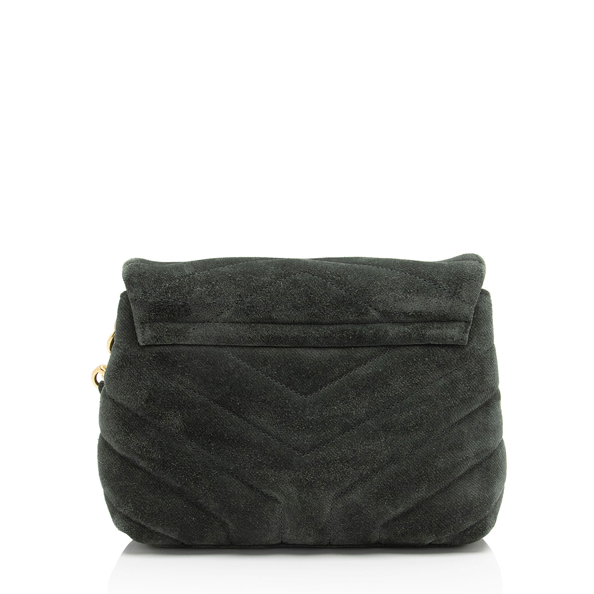 Saint Laurent Suede Monogram LouLou Toy Crossbody (SHF-FhU8LS)