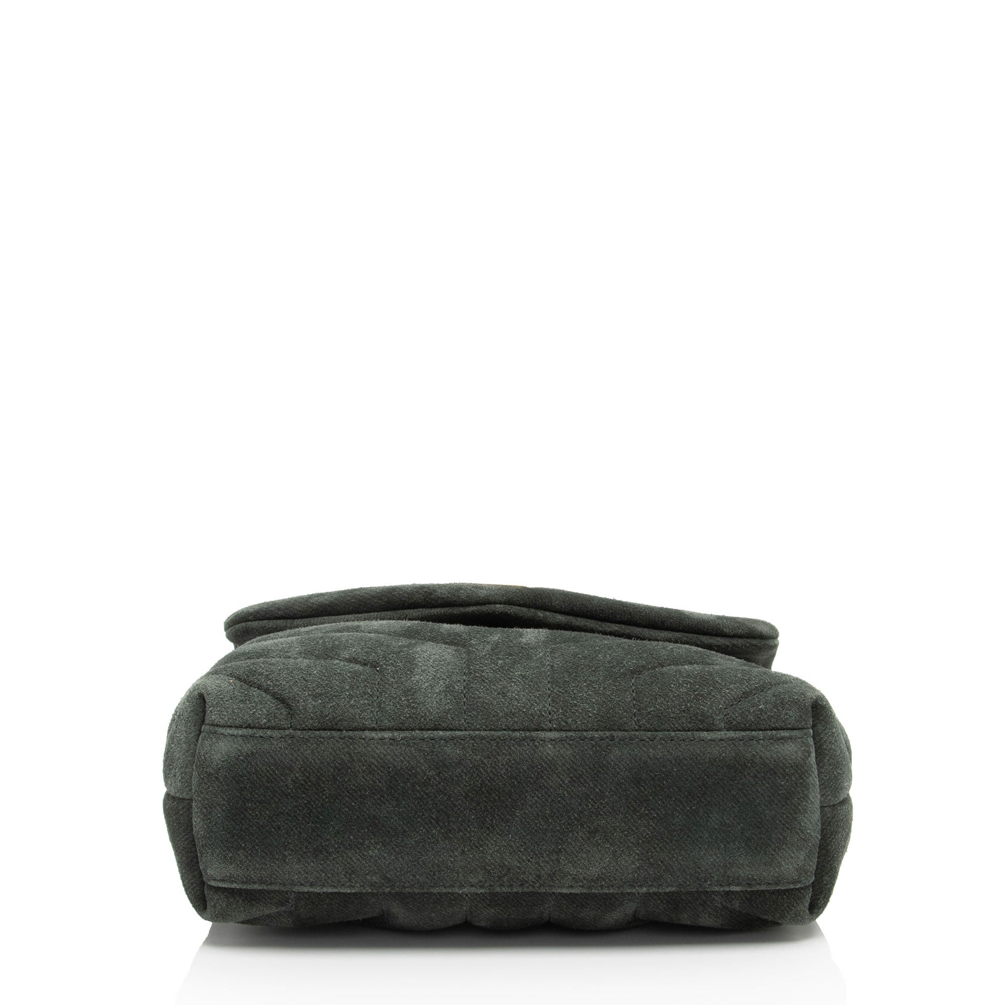 Saint Laurent Suede Monogram LouLou Toy Crossbody (SHF-FhU8LS)