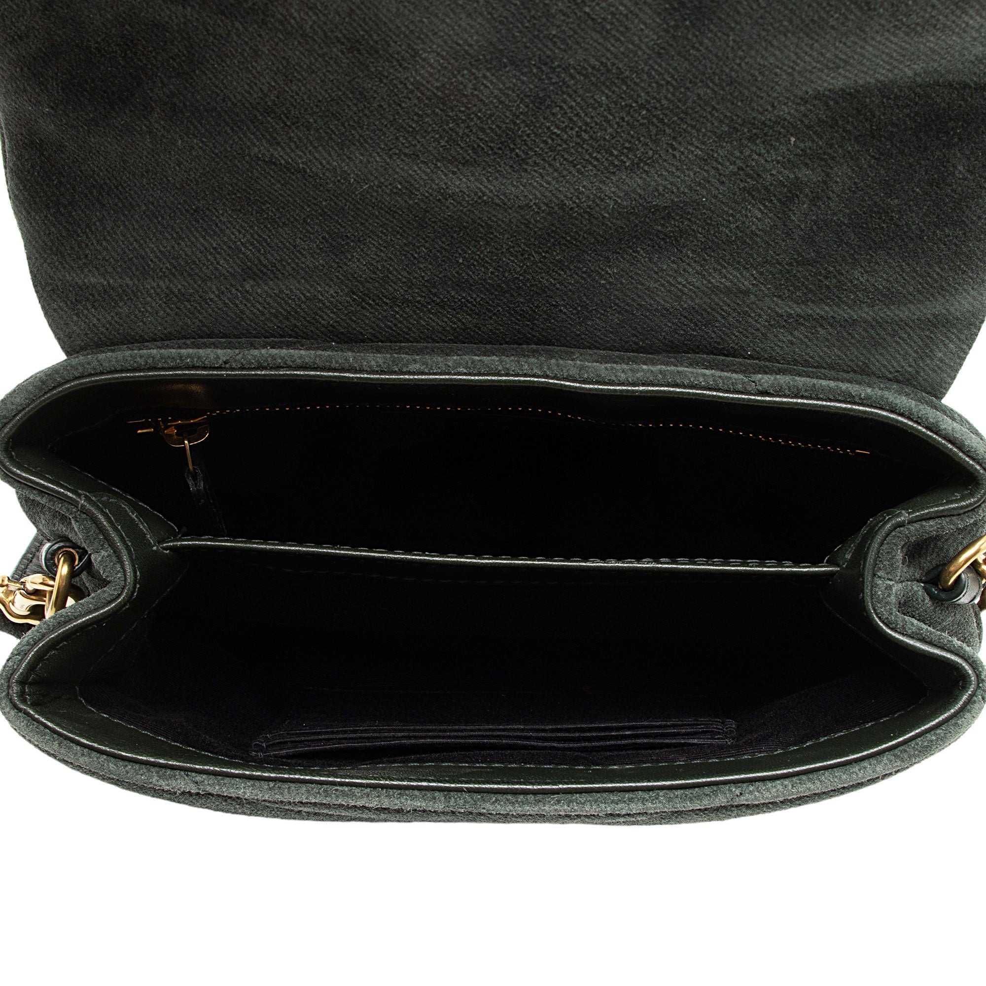 Saint Laurent Suede Monogram LouLou Toy Crossbody (SHF-FhU8LS)