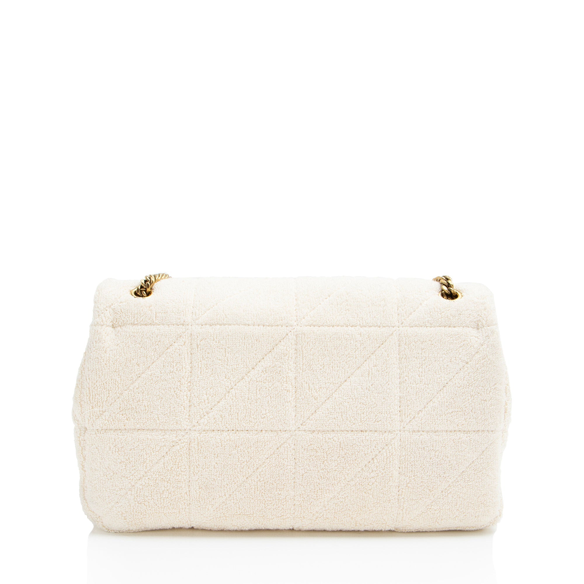 Saint Laurent Terry Cloth Monogram Jamie Medium Shoulder Bag