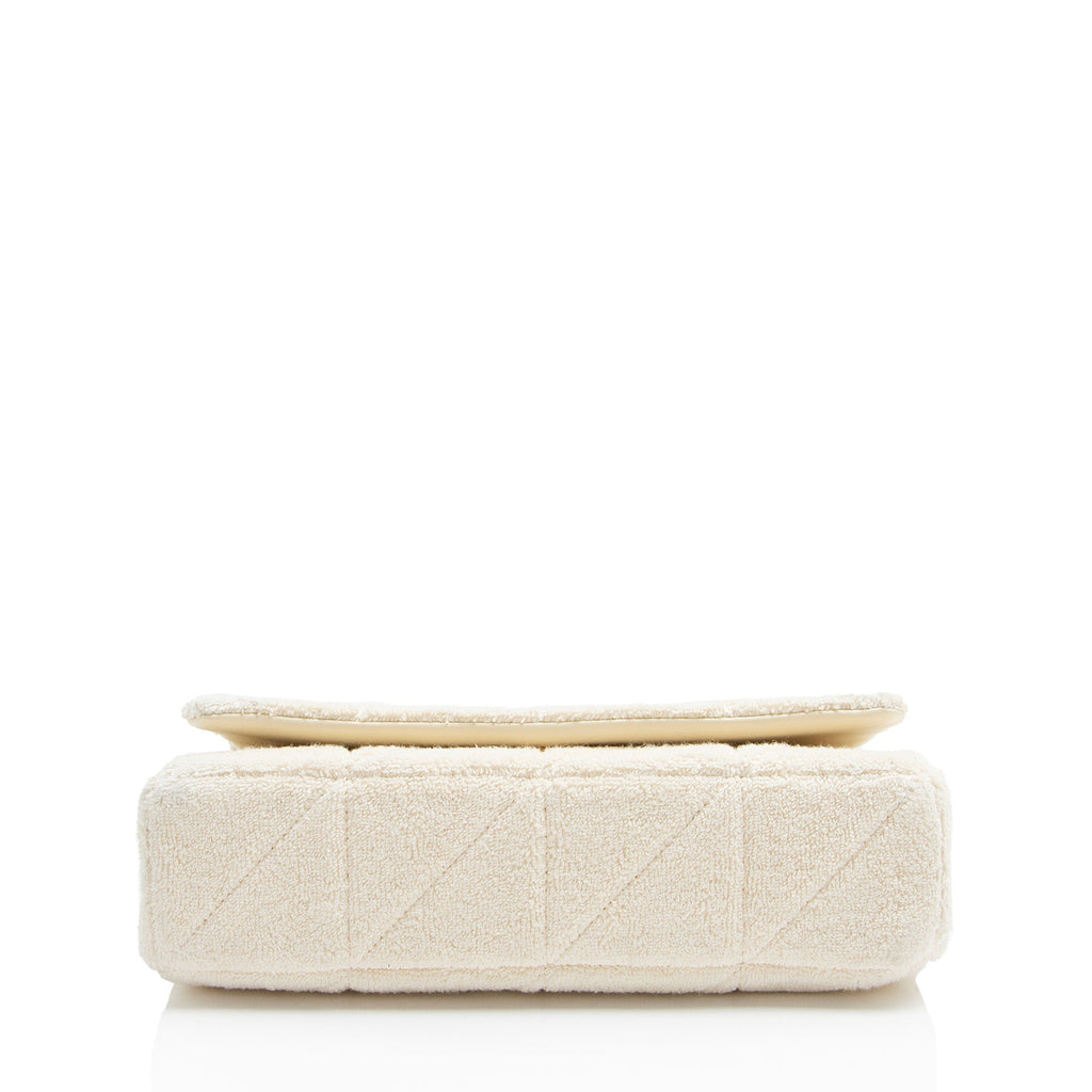 Saint Laurent Terry Cloth Monogram Jamie Medium Shoulder Bag