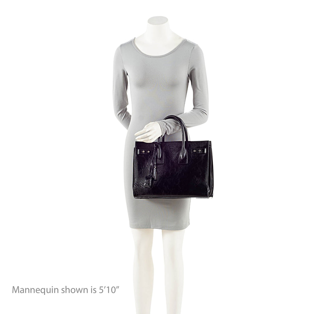 Saint Laurent Textured 1:1 Rep Leather Sac De Jour Medium Tote