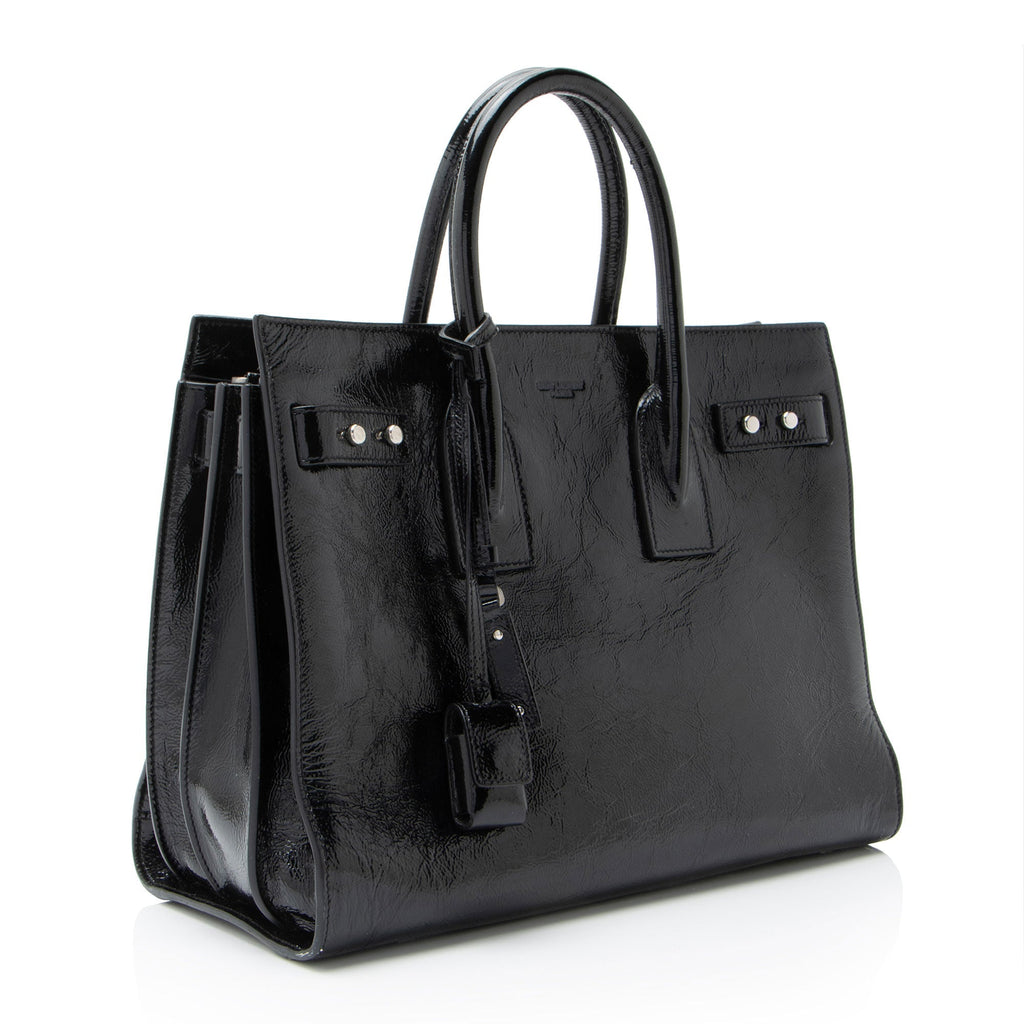 Saint Laurent Textured 1:1 Rep Leather Sac De Jour Medium Tote