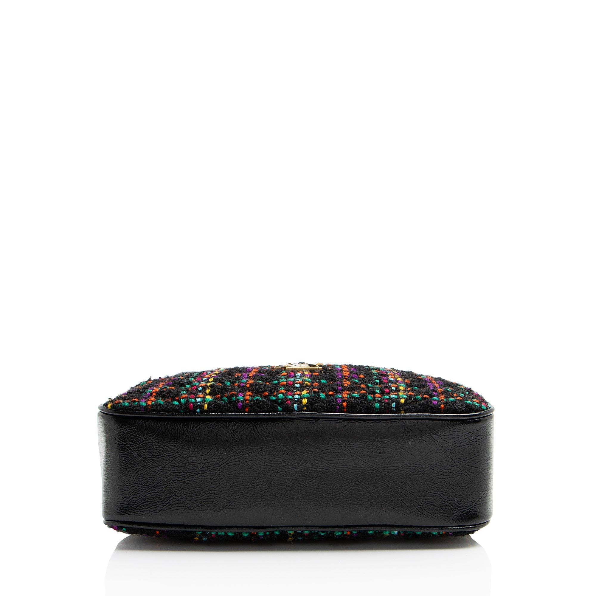Saint Laurent Tweed Monogram Lou Camera Bag