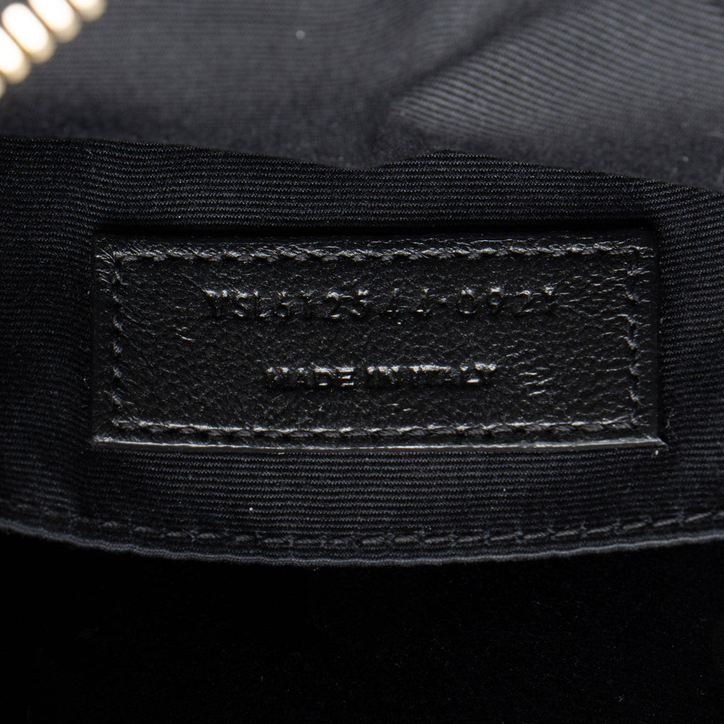 Saint Laurent Tweed Monogram Lou Camera Bag