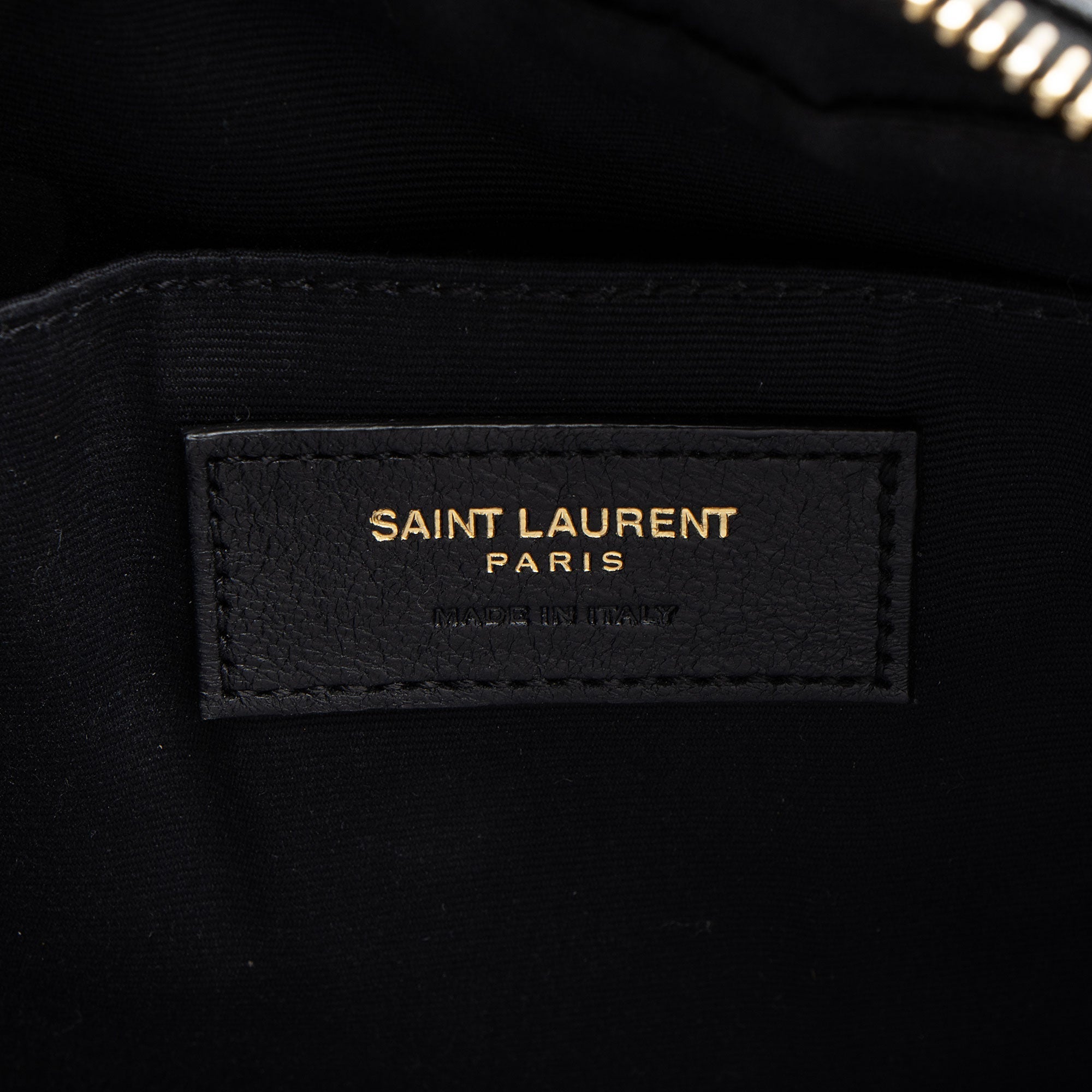 Saint Laurent Tweed Monogram Lou Camera Bag
