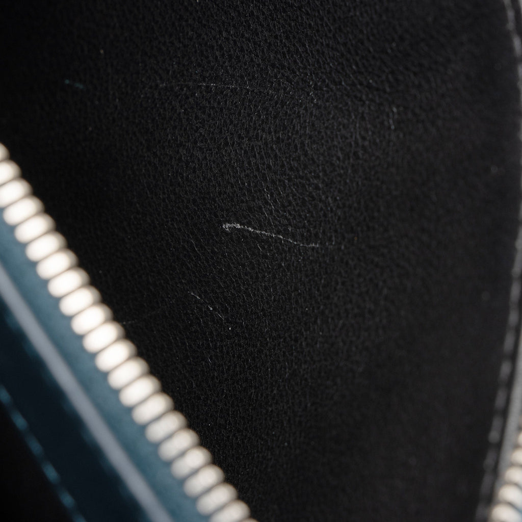 Saint Laurent Velvet Crystal Monogram Kate Tassel Chain Wallet