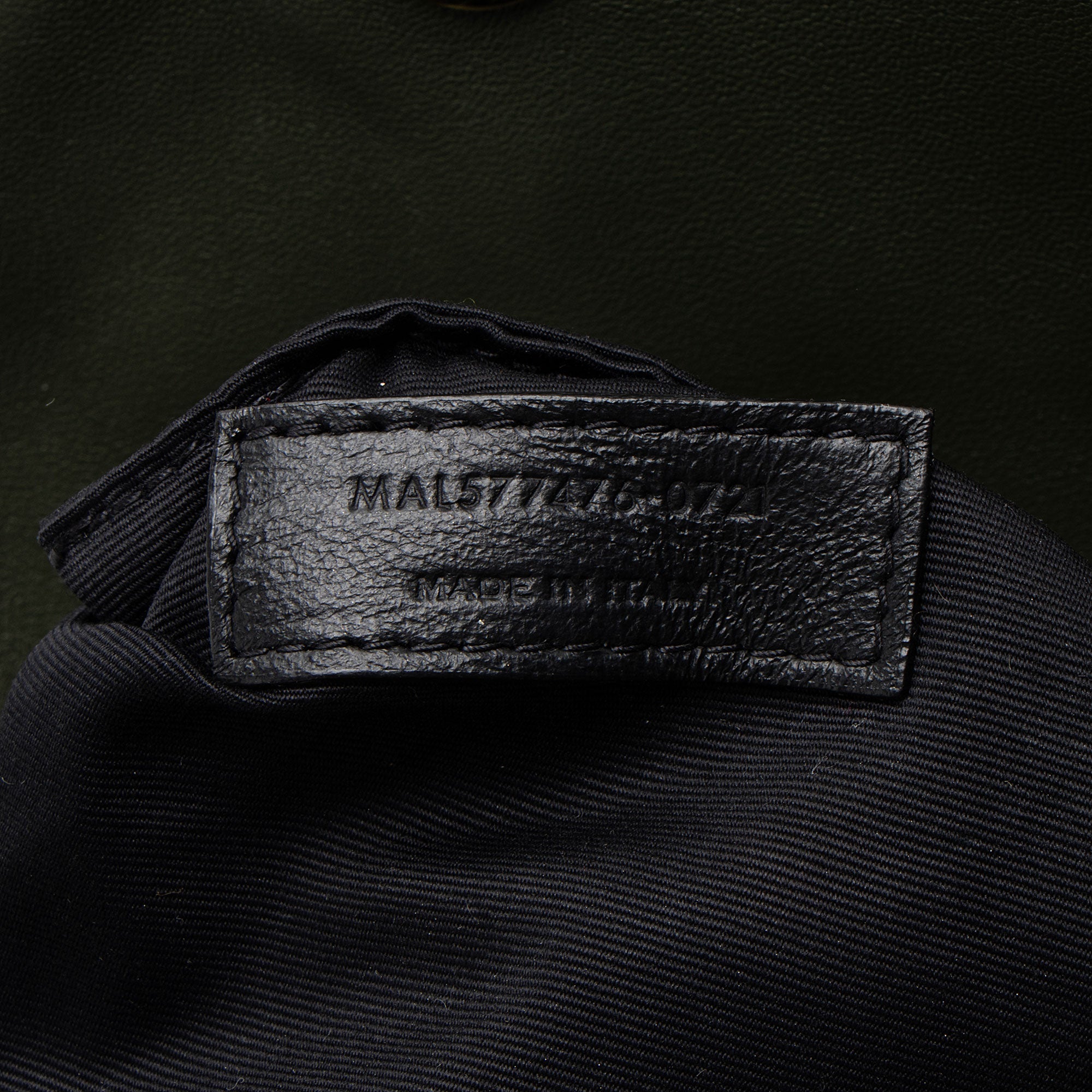 Saint Laurent Velvet Monogram Puffer LouLou Small Shoulder Bag