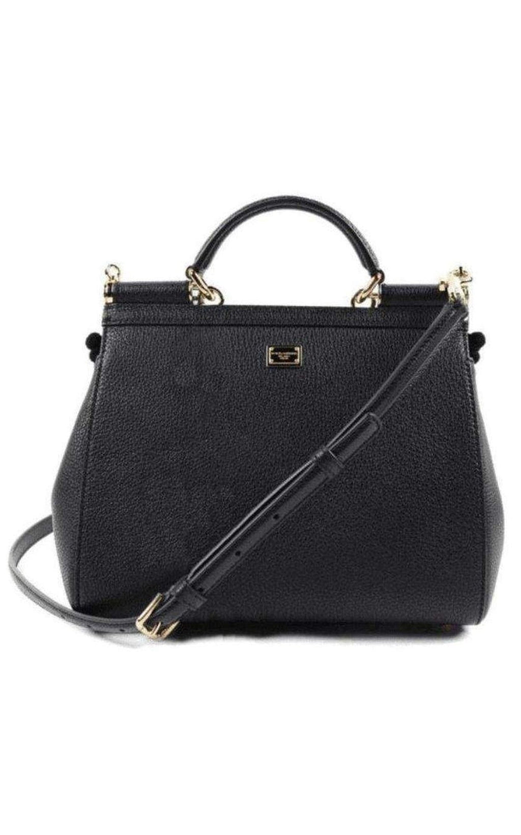 Sicily In Raffia Shoulder Leather Bag